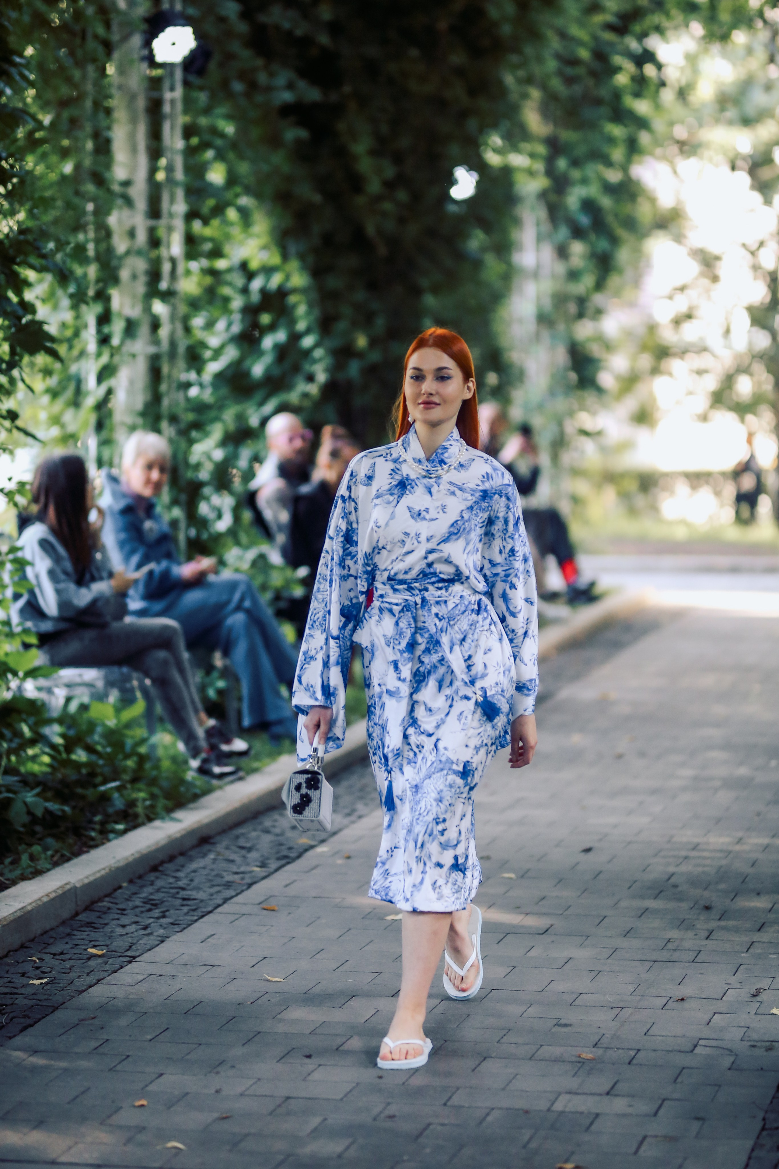 Зелёный подиум. Фотограф Анастасия Залевская