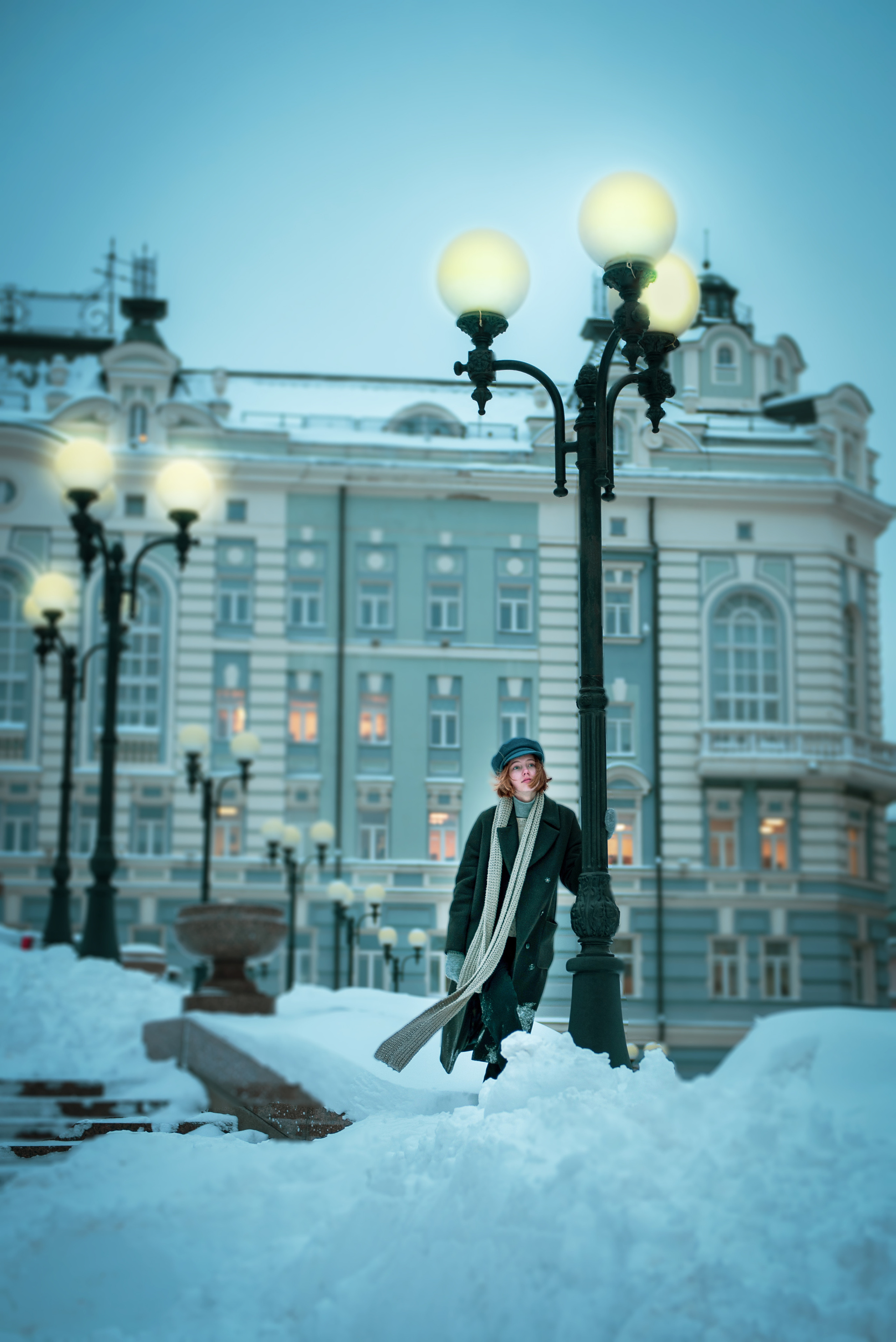 Прогулка по новогодней Москве. Анна Боровикова, фотограф Пушкино