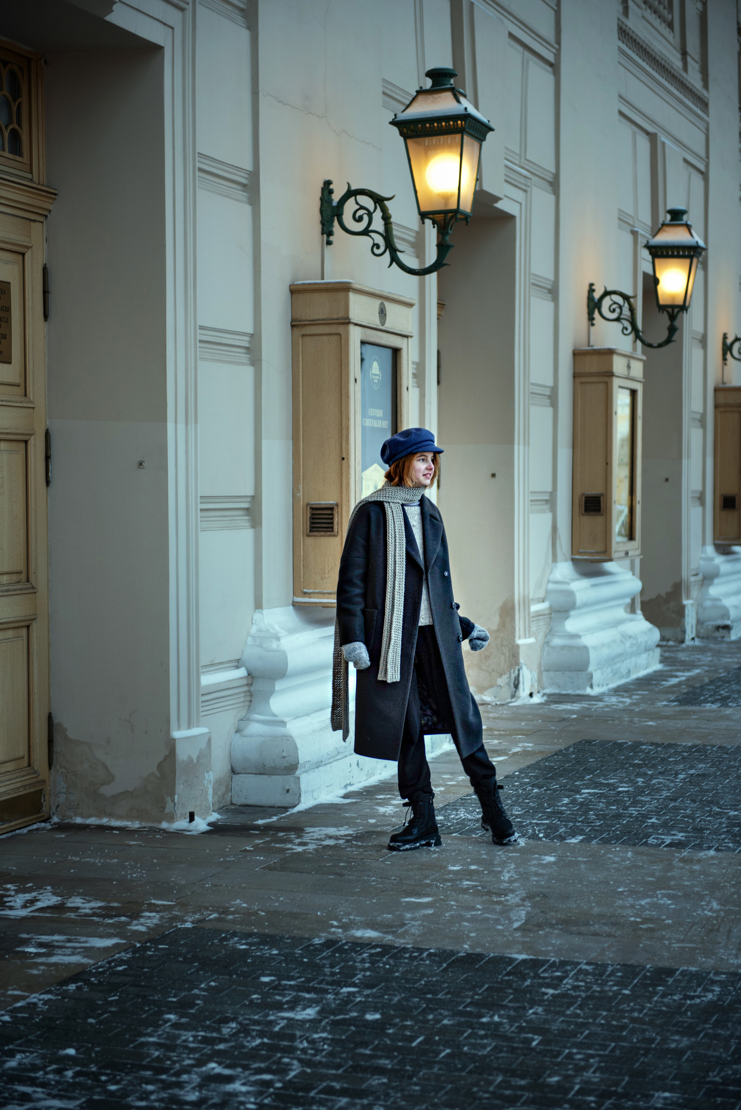 Прогулка по новогодней Москве. Анна Боровикова, фотограф Пушкино