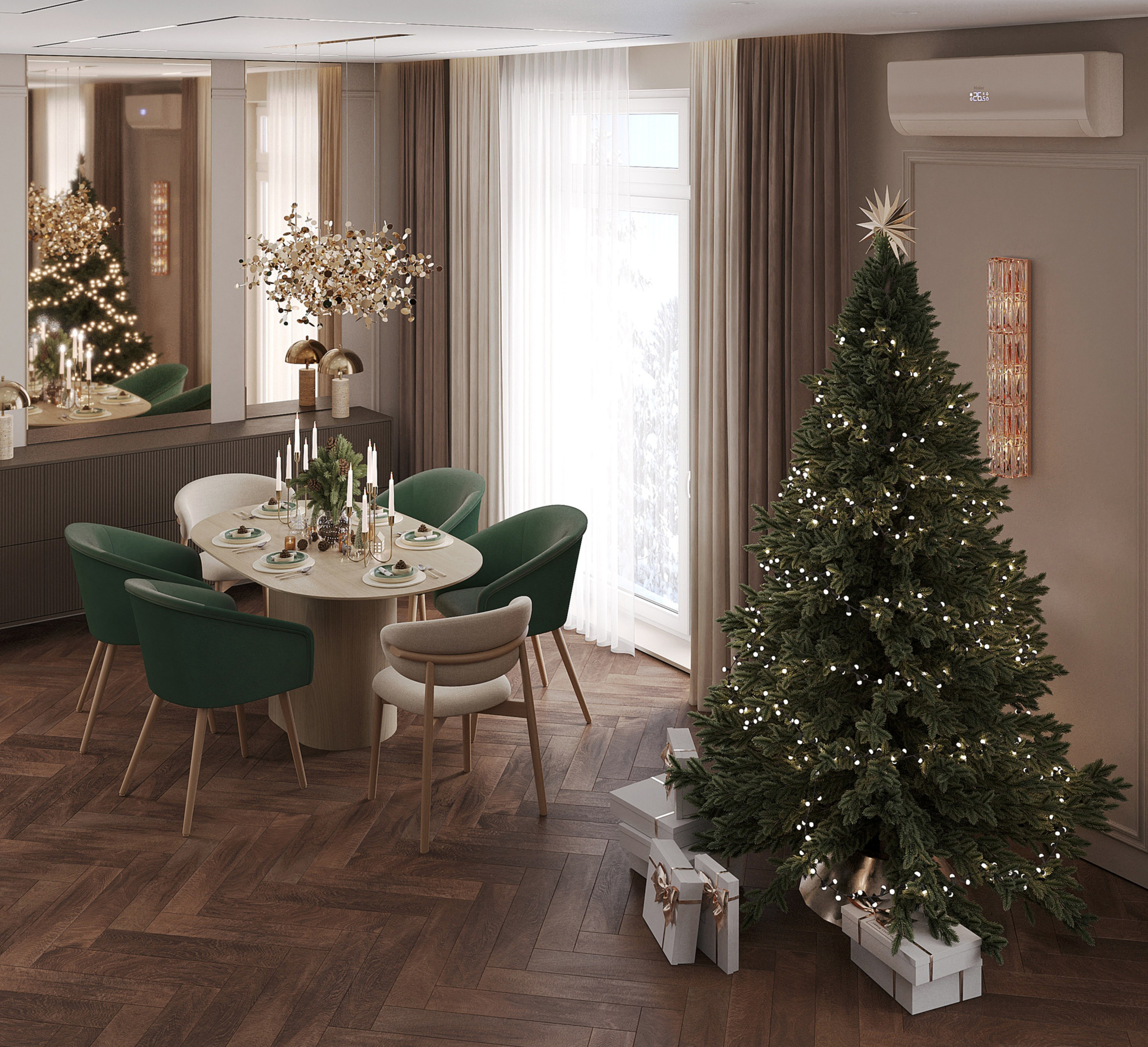 Проект Дома Казань. Студия дизайна интерьера Лактионовой Елены