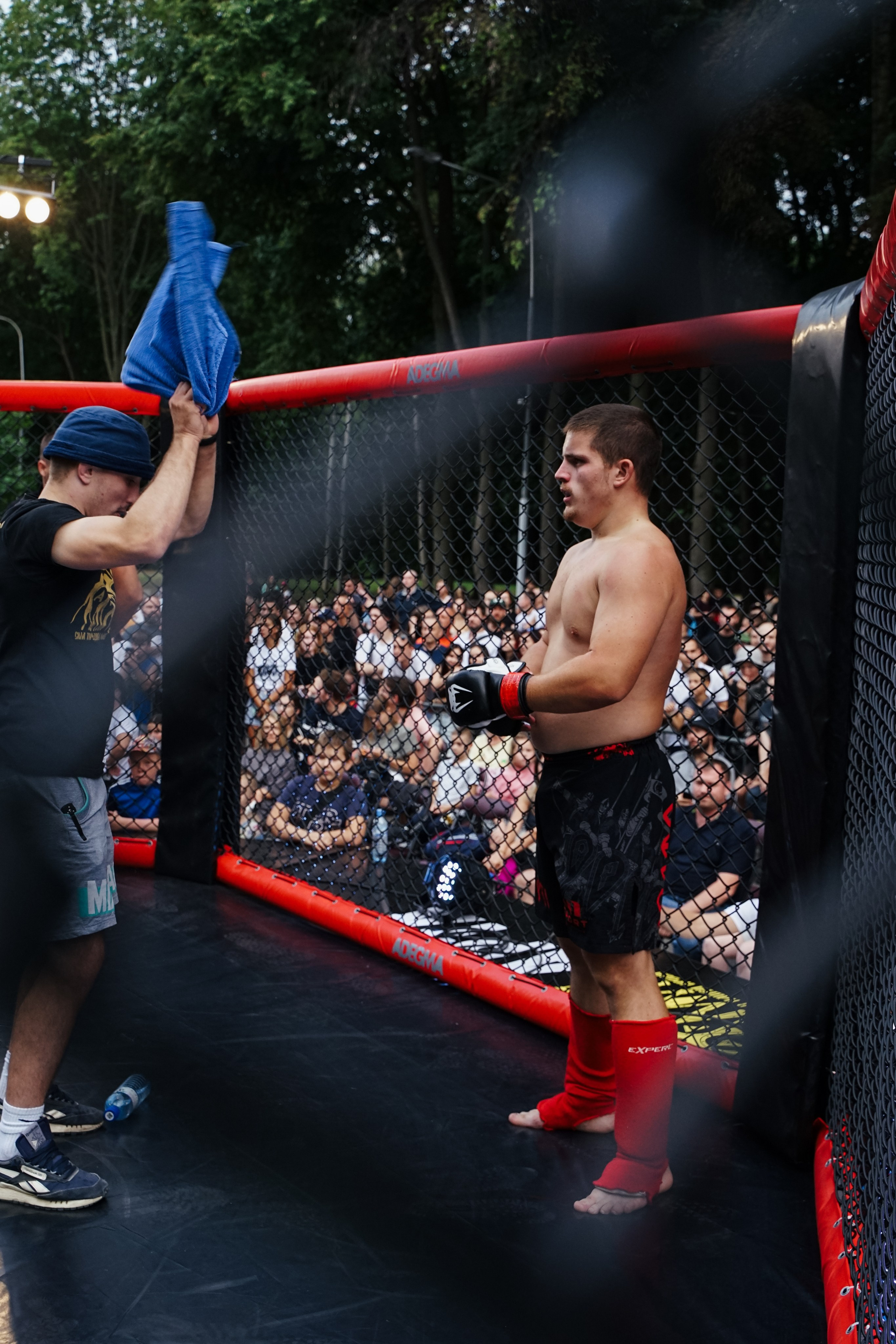 Вечер боев в ЦПКиО. Фотограф Надежда Погребняк | Рязань | Москва