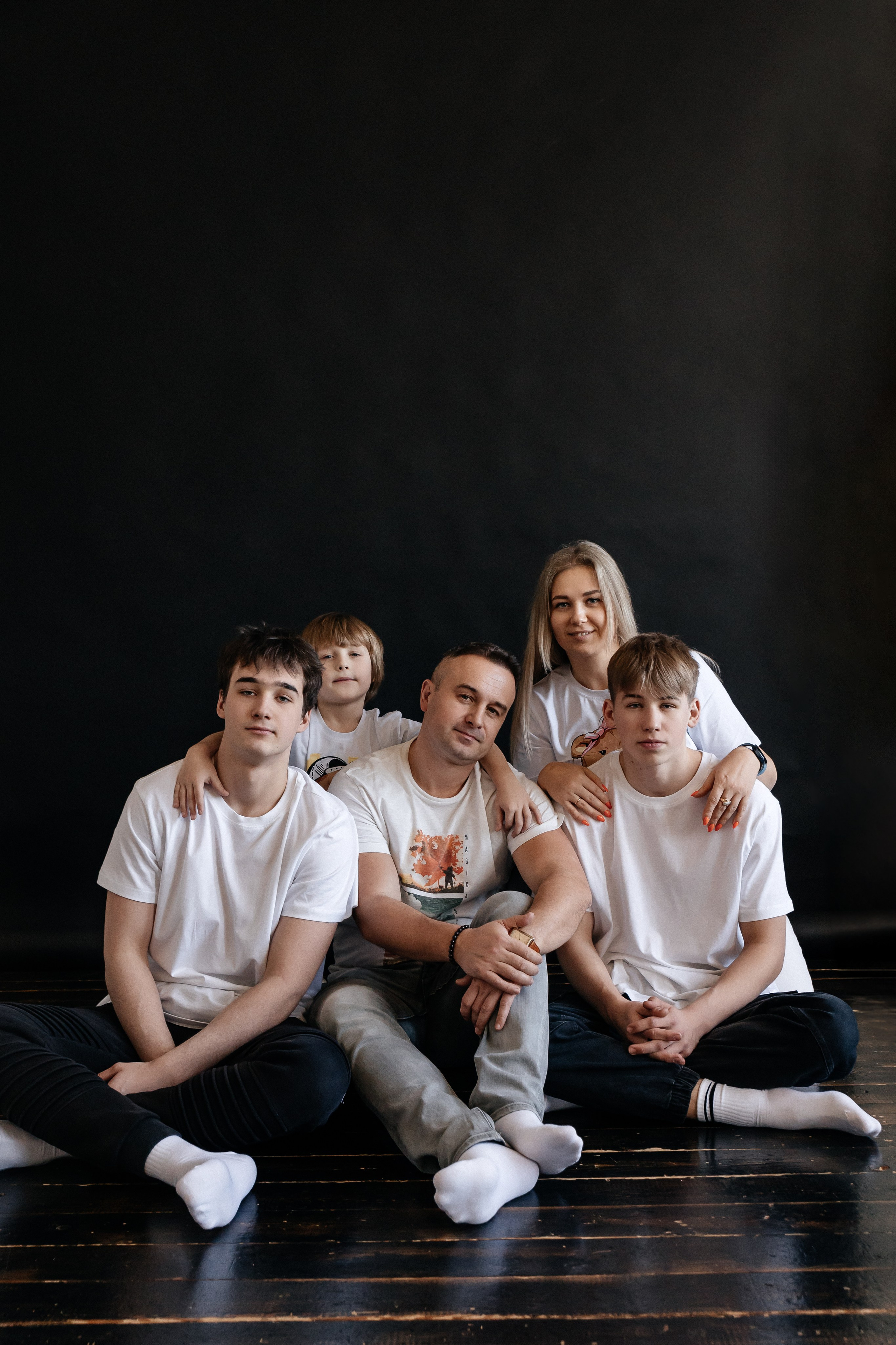 Юлиана, Андрей, Саша, Максим и Миша. Семейный фотограф Минск Усова Ольга