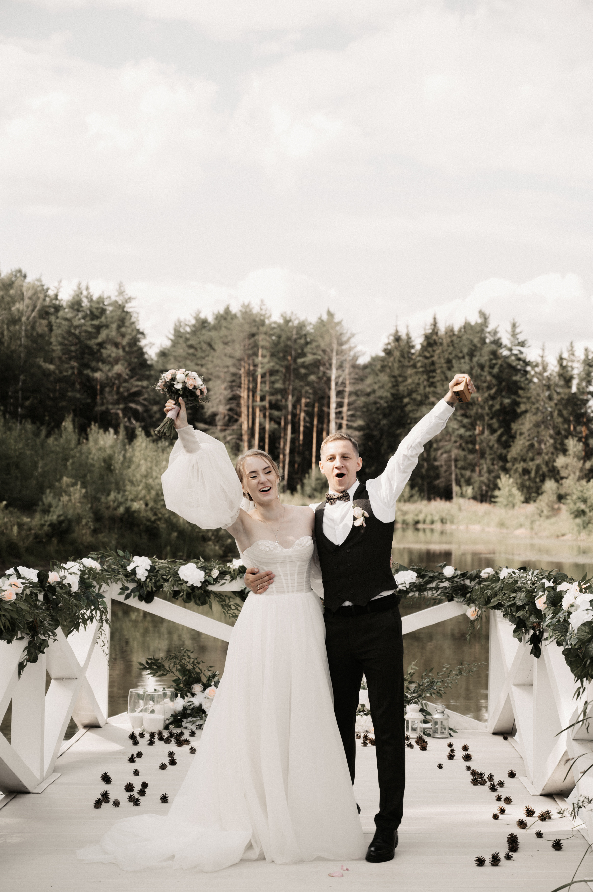 Счастье у озера. Свадебный фотограф Александр Давыдов