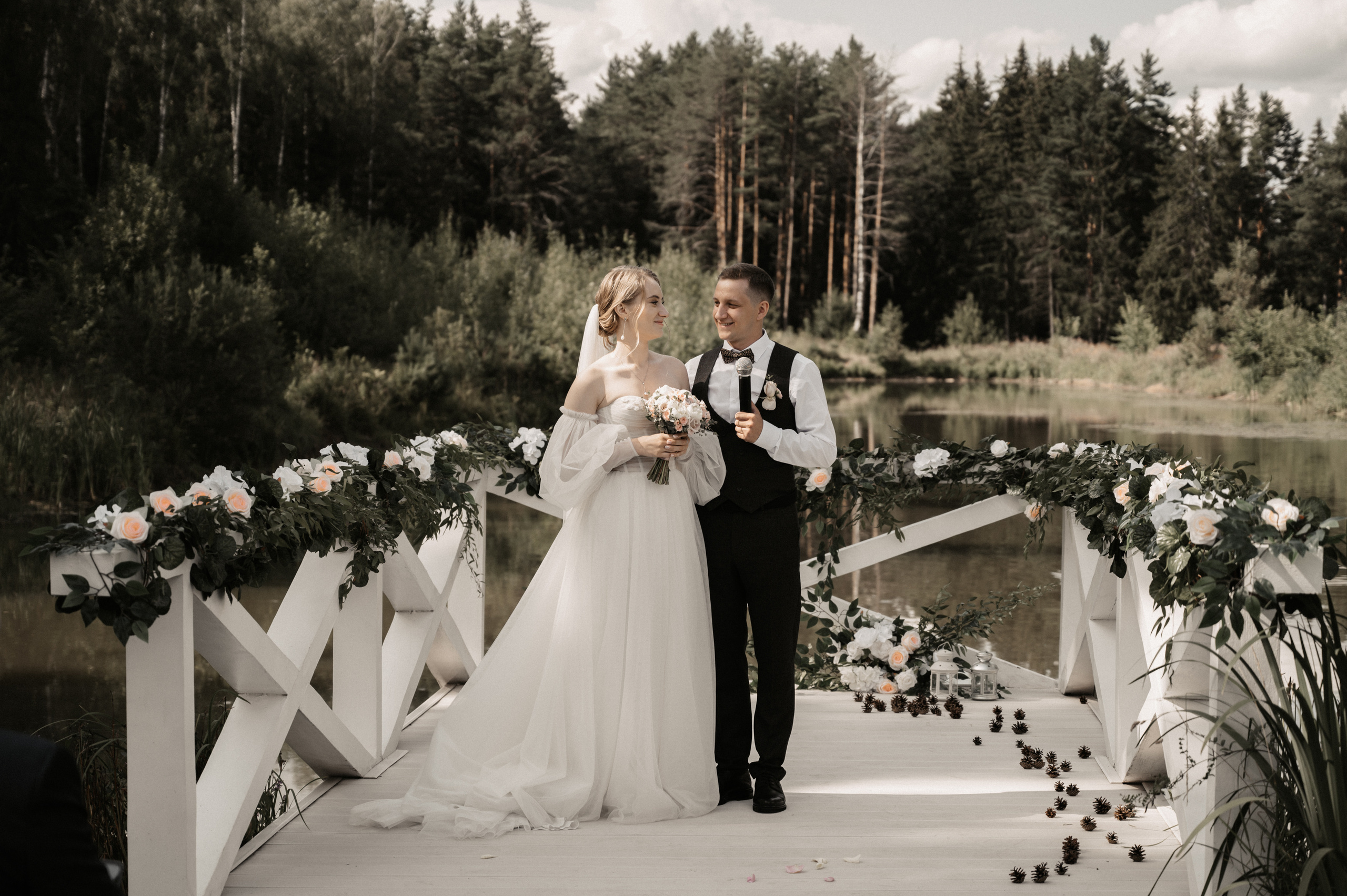 Счастье у озера. Свадебный фотограф Александр Давыдов