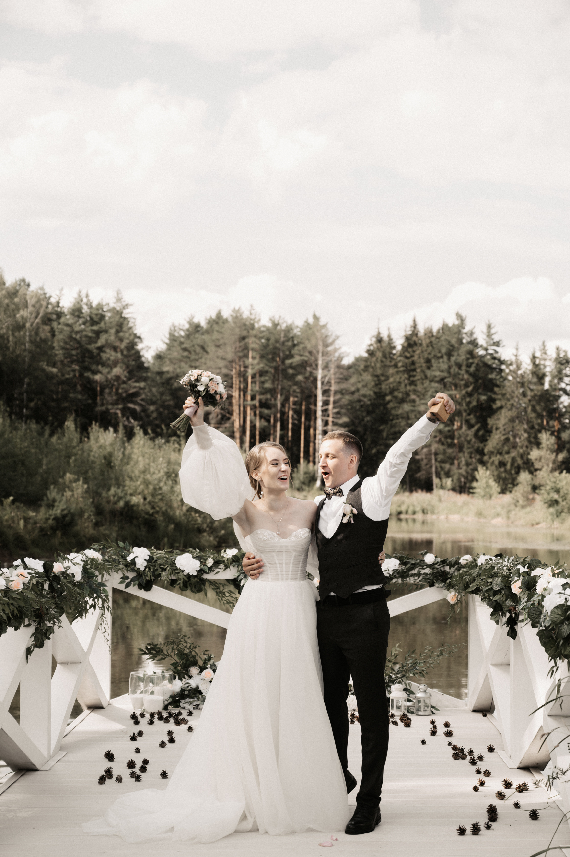 Счастье у озера. Свадебный фотограф Александр Давыдов