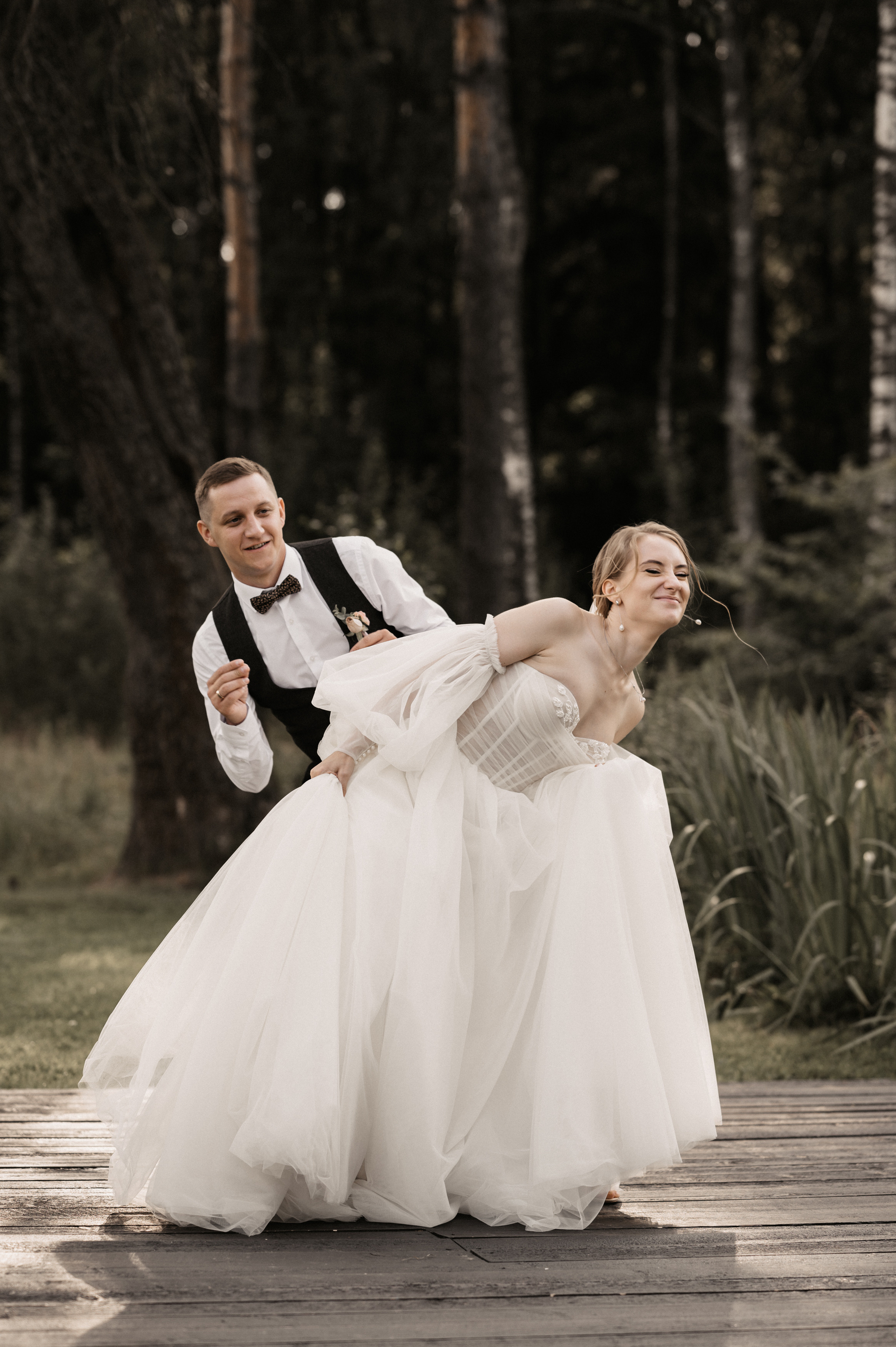 Счастье у озера. Свадебный фотограф Александр Давыдов