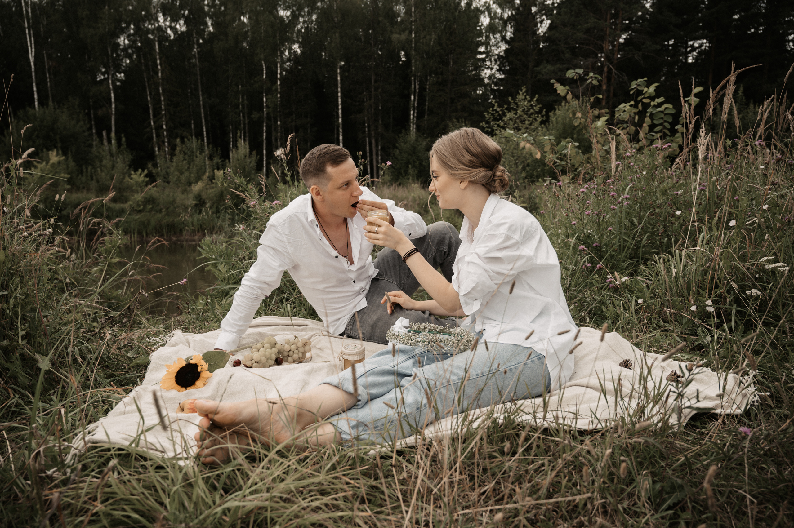 Счастье у озера. Свадебный фотограф Александр Давыдов