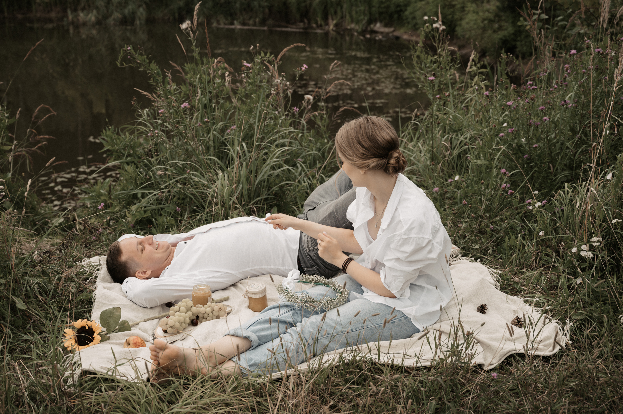 Счастье у озера. Свадебный фотограф Александр Давыдов