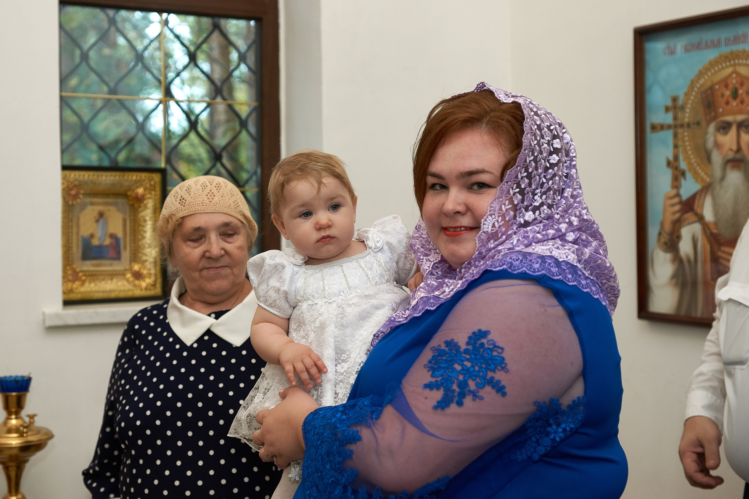 Храм Саввы Сторожевского, крещение. Балашиха