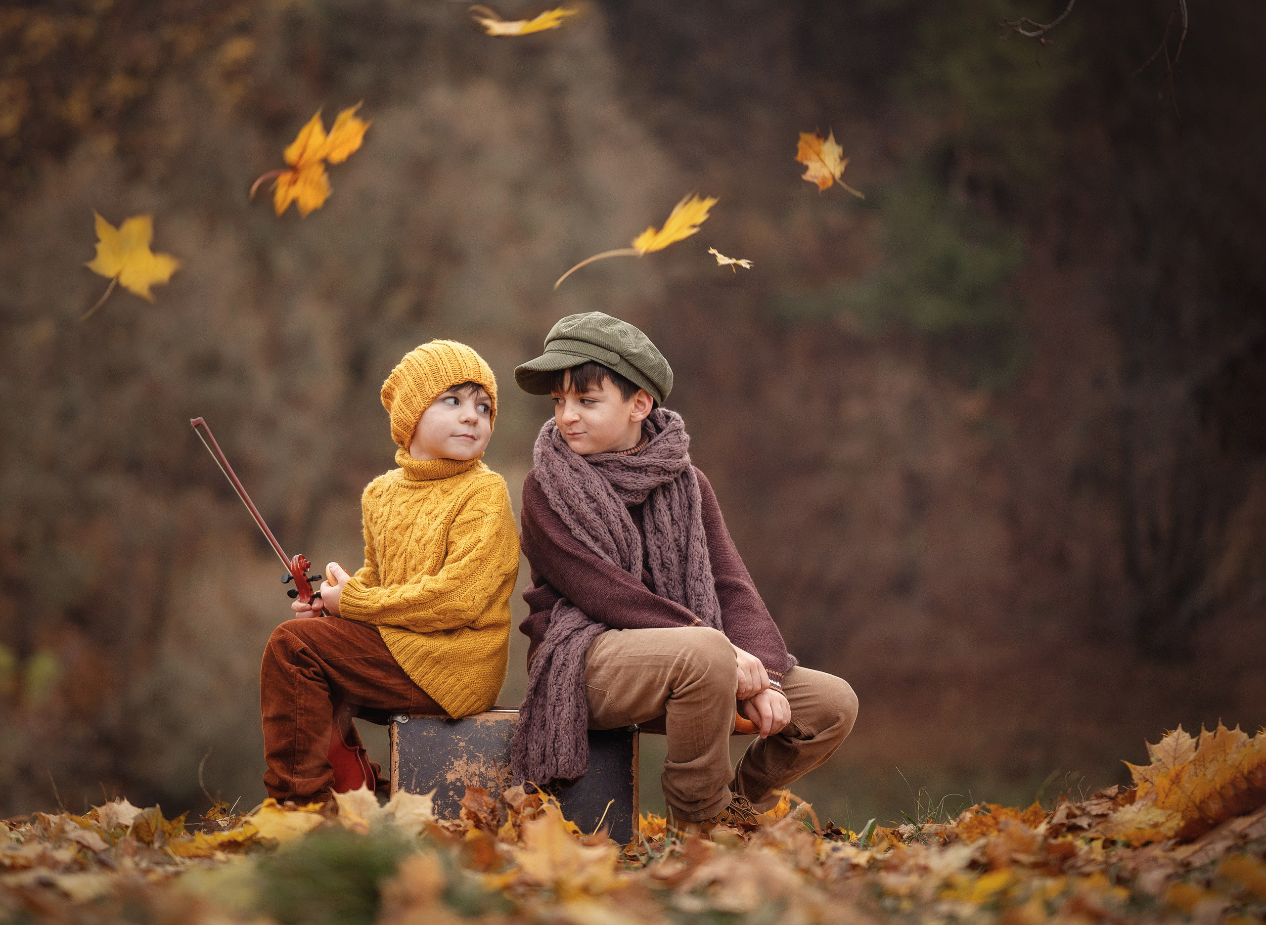 Маленькие музыканты. Детский и семейный фотограф