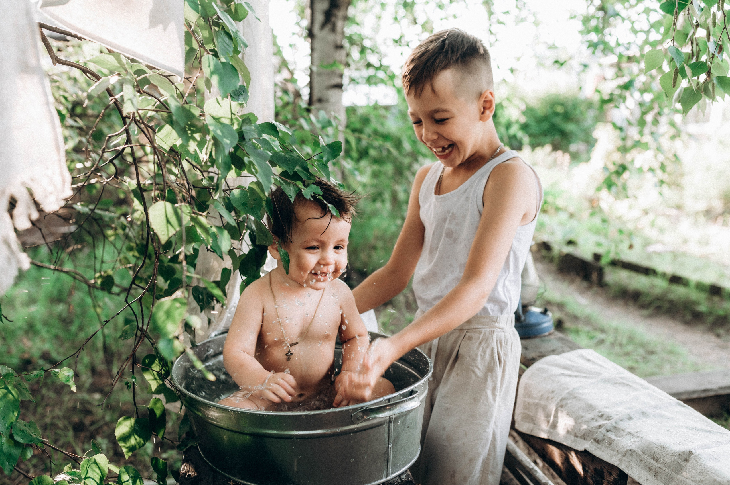 Карим, Надя, Матвей и Мирон. Свадебный и семейный фотограф в Чите Юлия Оранская