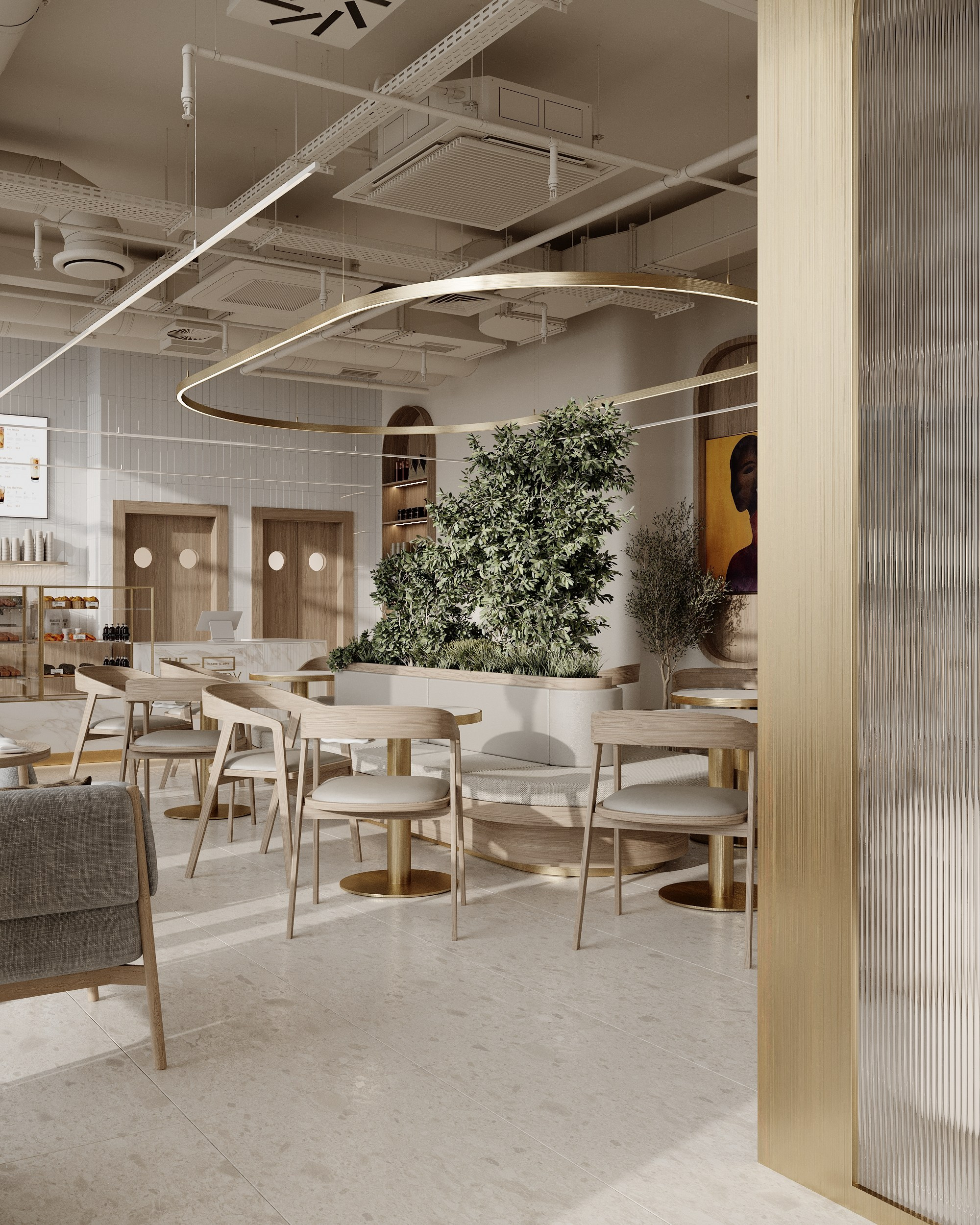 Интерьер кафе в современном стиле. Дизайн интерьера Санкт-Петербург | Москва | Калининград