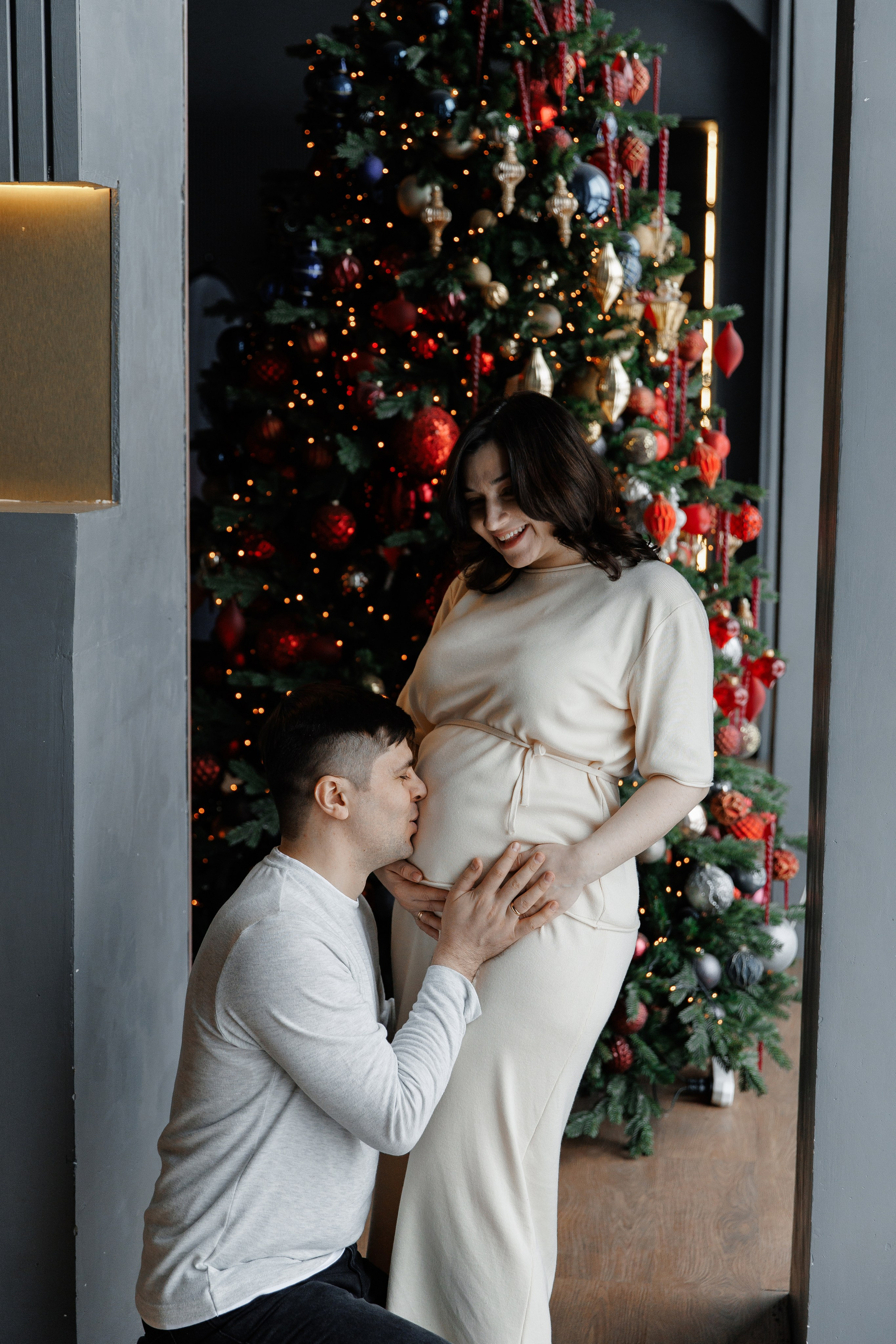 Фотосессия беременности, фотостудия Мимика. Фотограф Александра Сыщенко