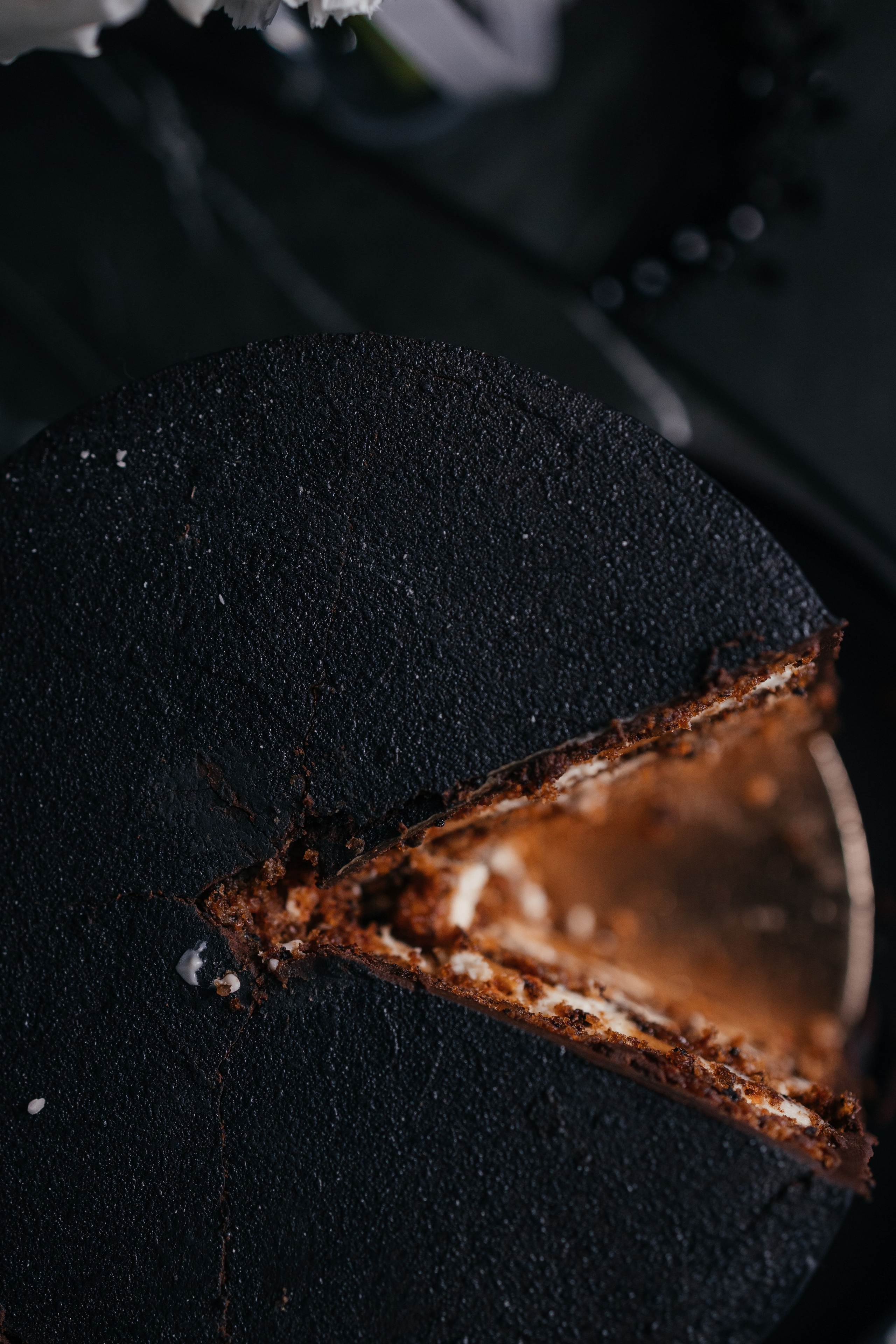 Черное платье. Фотограф Крохин Олег