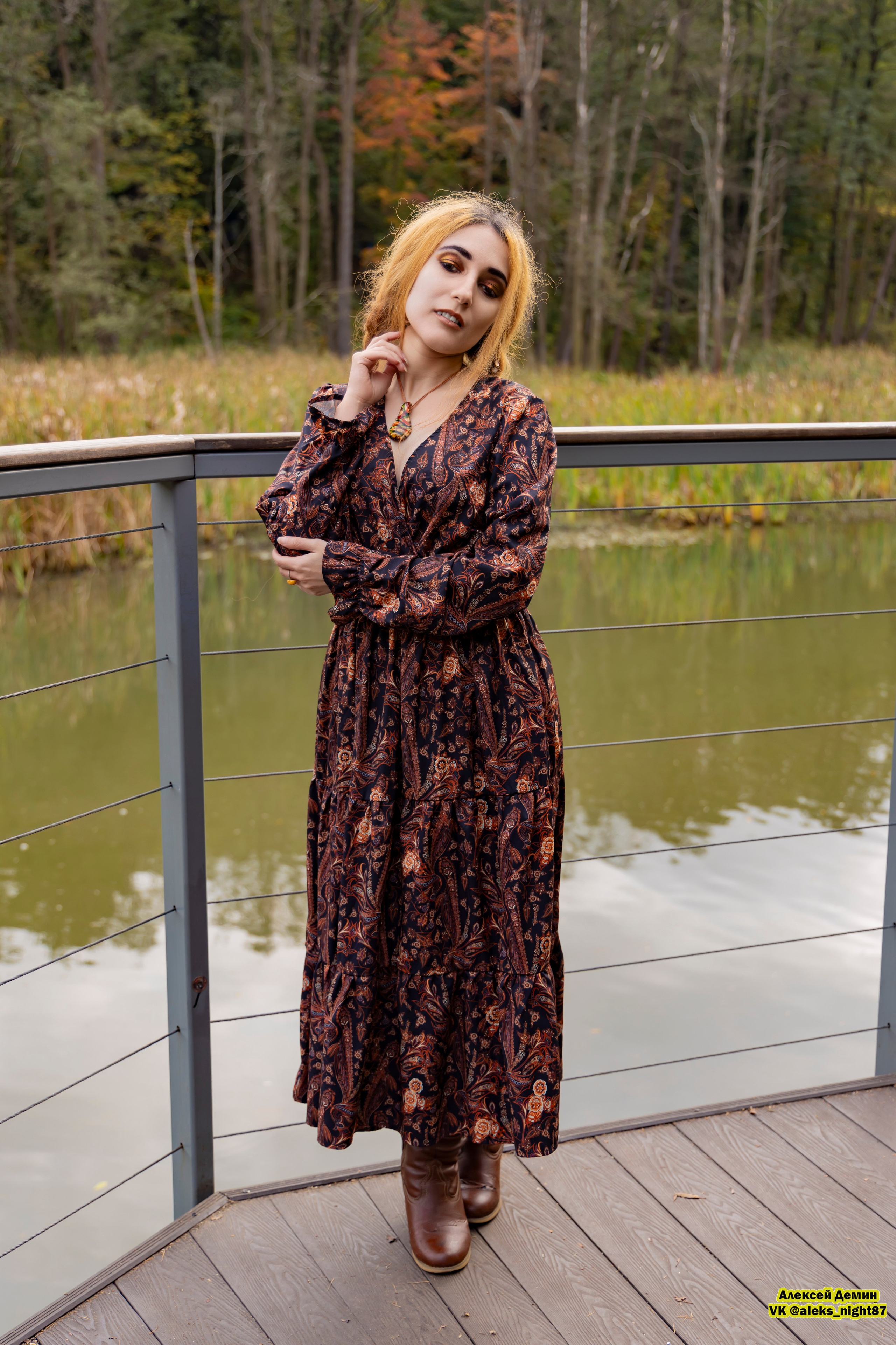 Яна. Фотосессия в Покровское-Стрешнево. Репортажный, семейный и студийный фотограф в Москве Демин Алексей