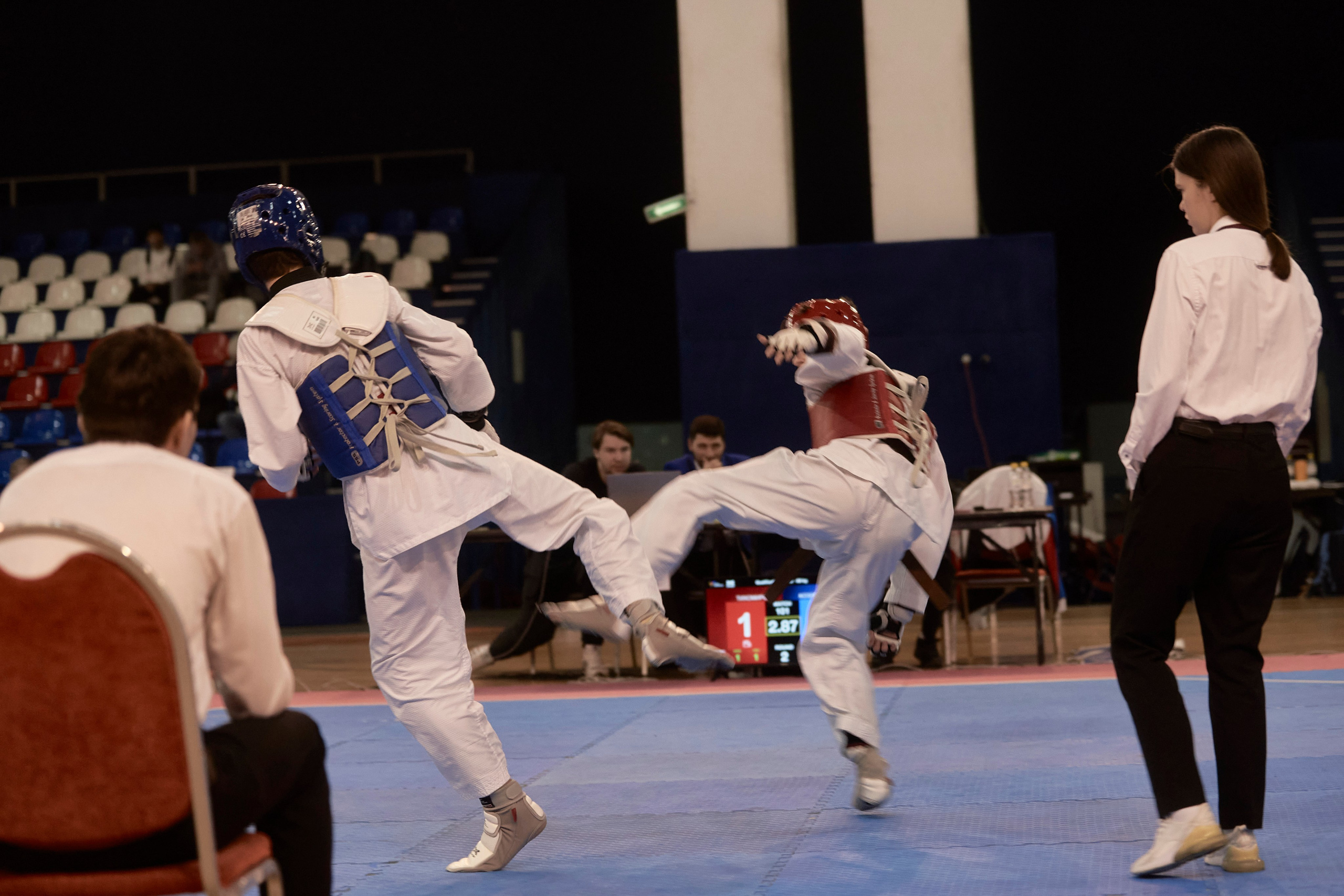 Taekwondo kids. Фотограф Наталья Леонова