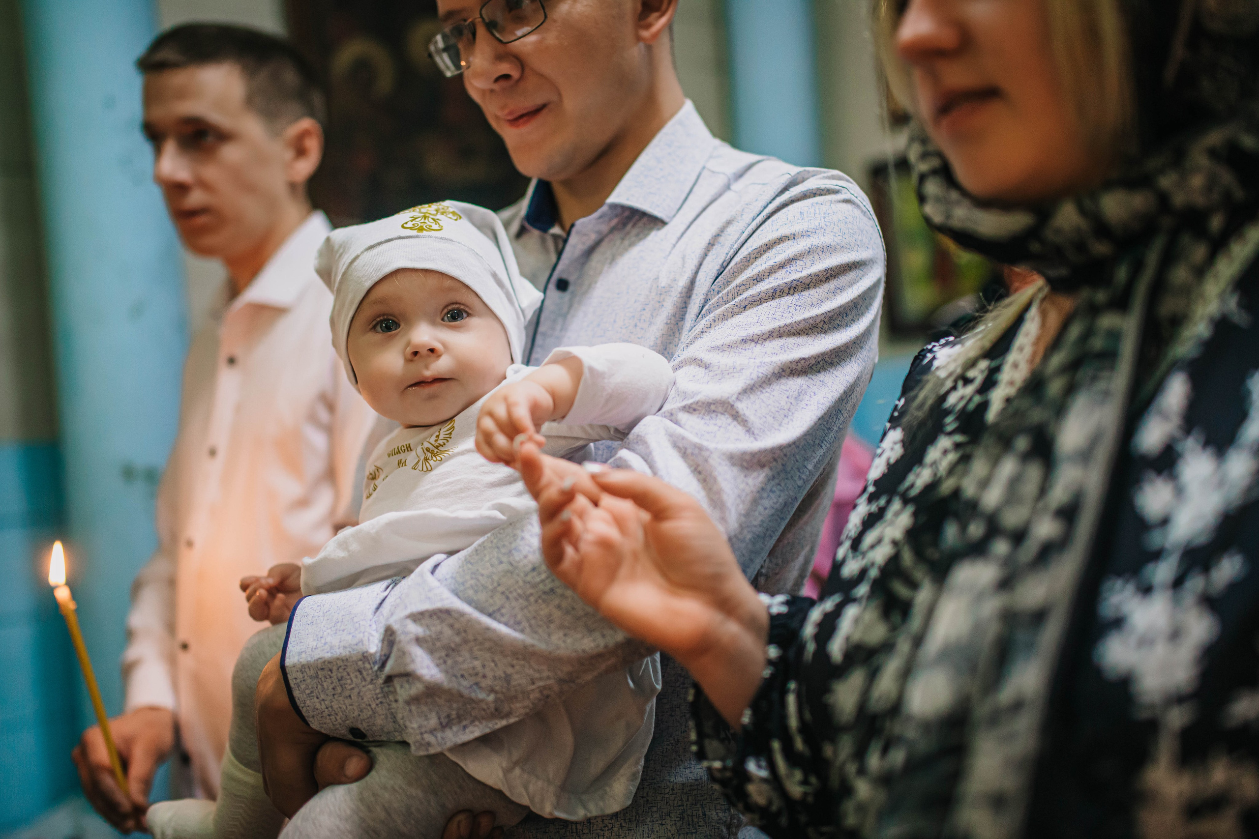 Крещение Варвары. Фотограф Дарья Маташкова