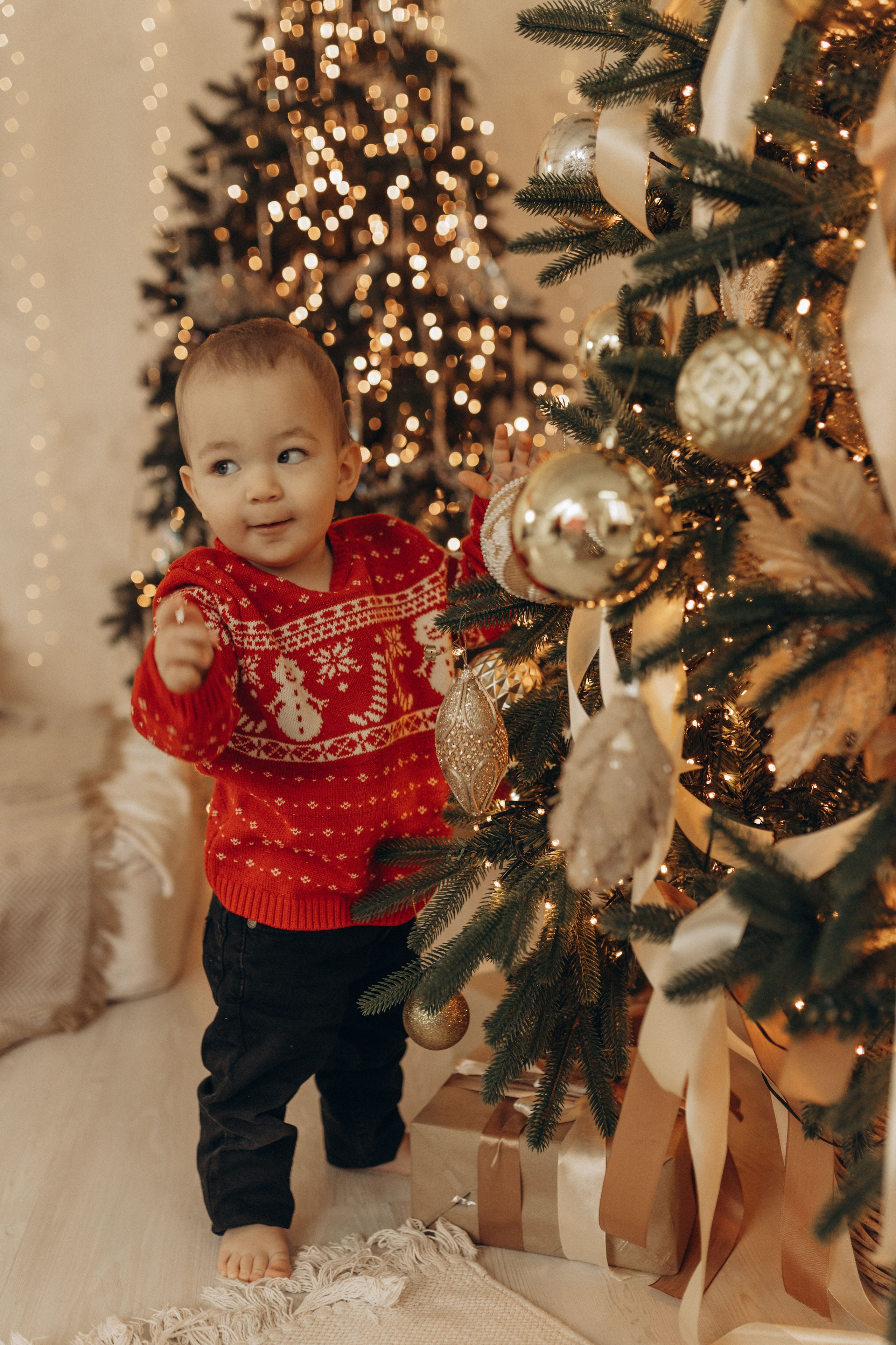 Яркий новый год мама и 2 сыночка. Фотограф в Ставрополе Svetlana Matveeva