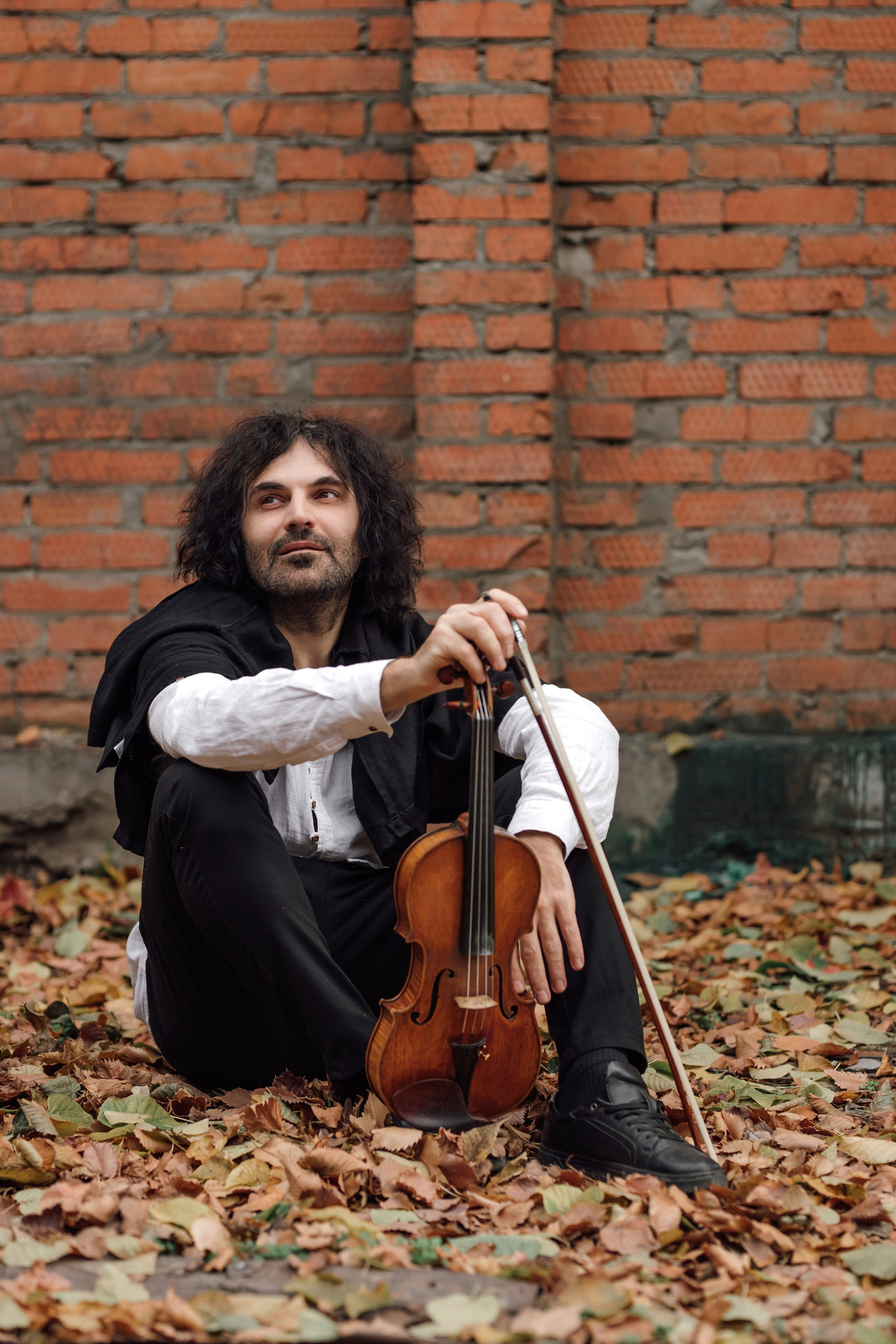 Осень, скрипка, музыка. Фотохудожник Наталия Кирсанова