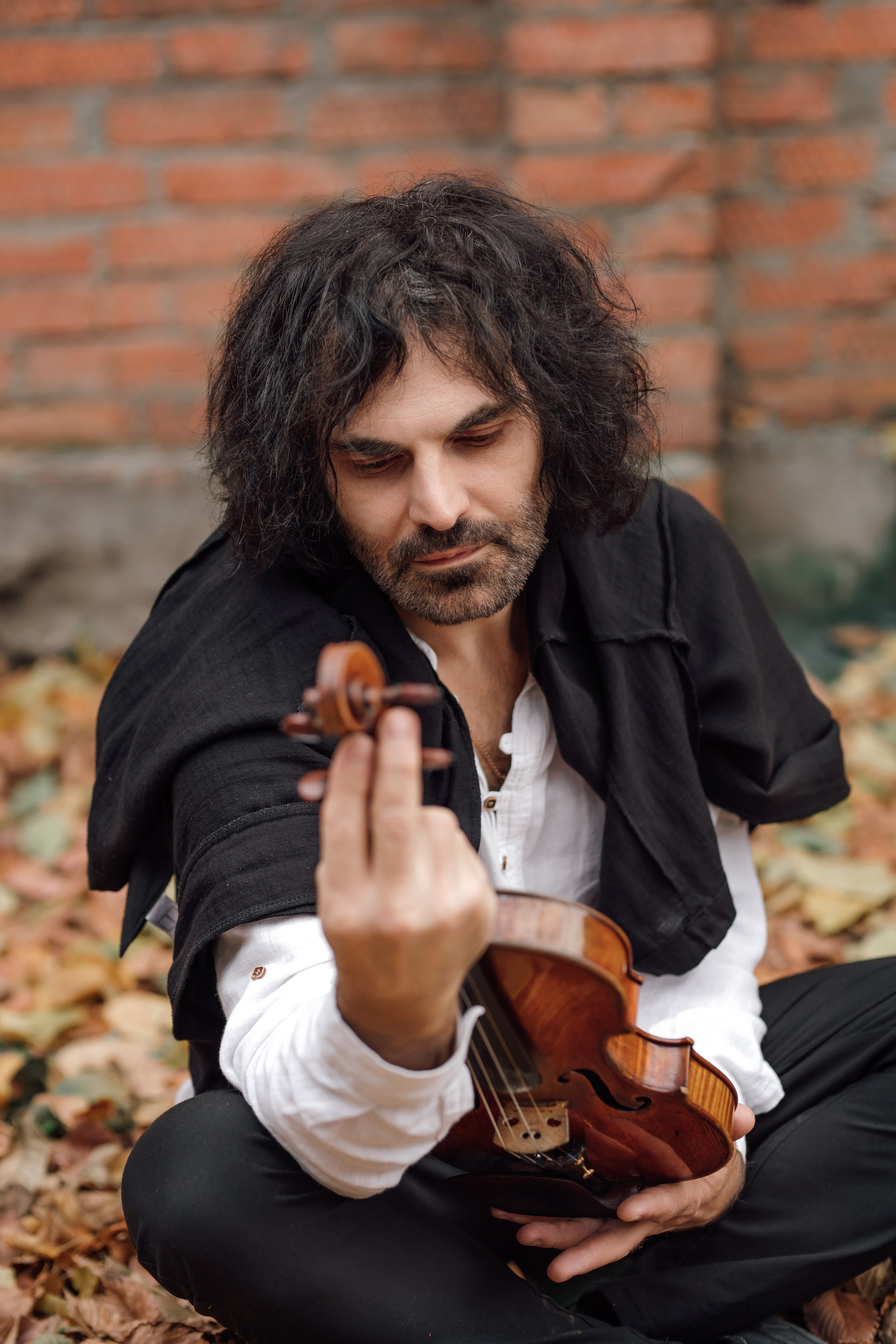 Осень, скрипка, музыка. Фотохудожник Наталия Кирсанова