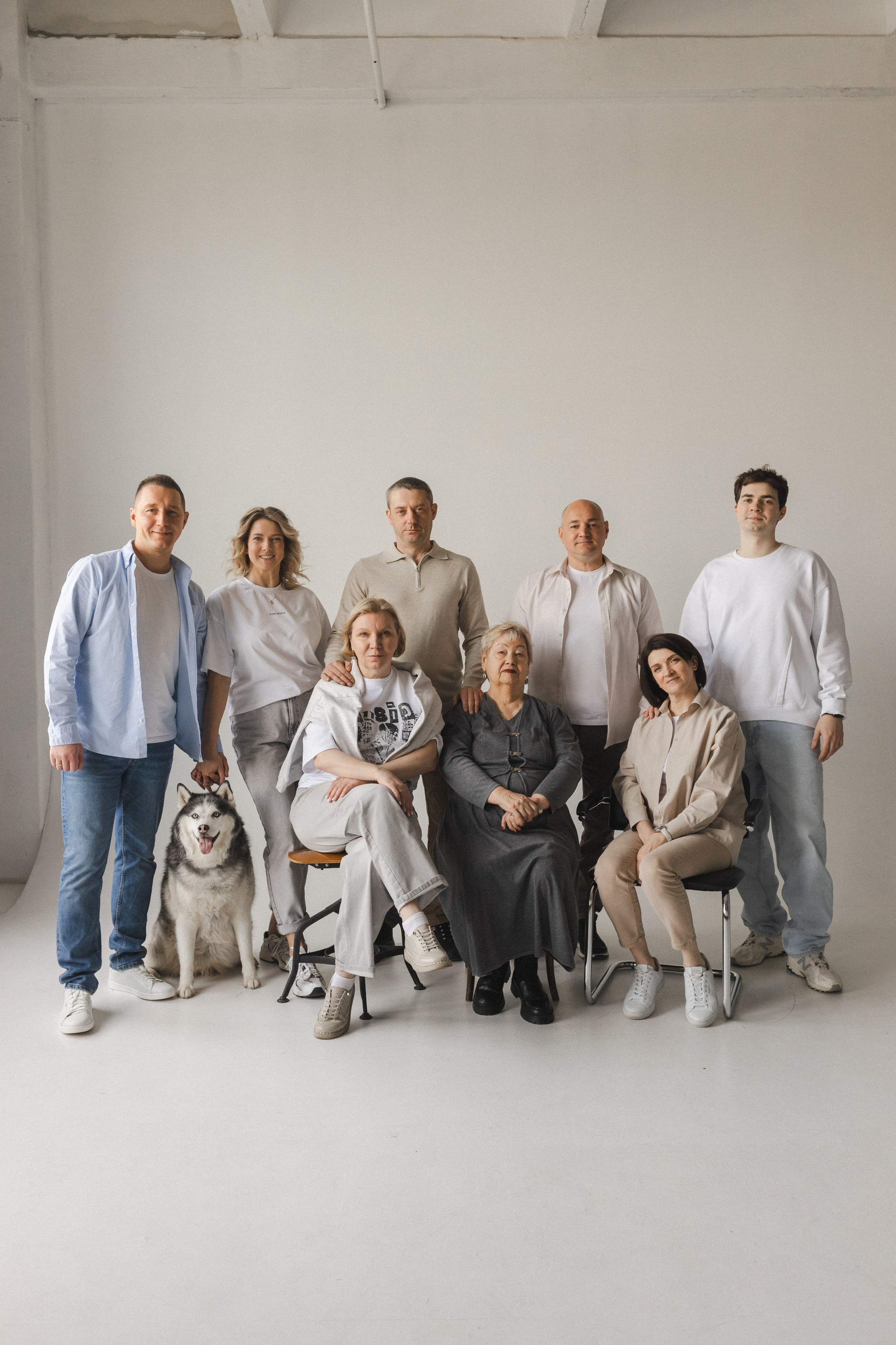 История семьи. Семейный фотограф в Москве