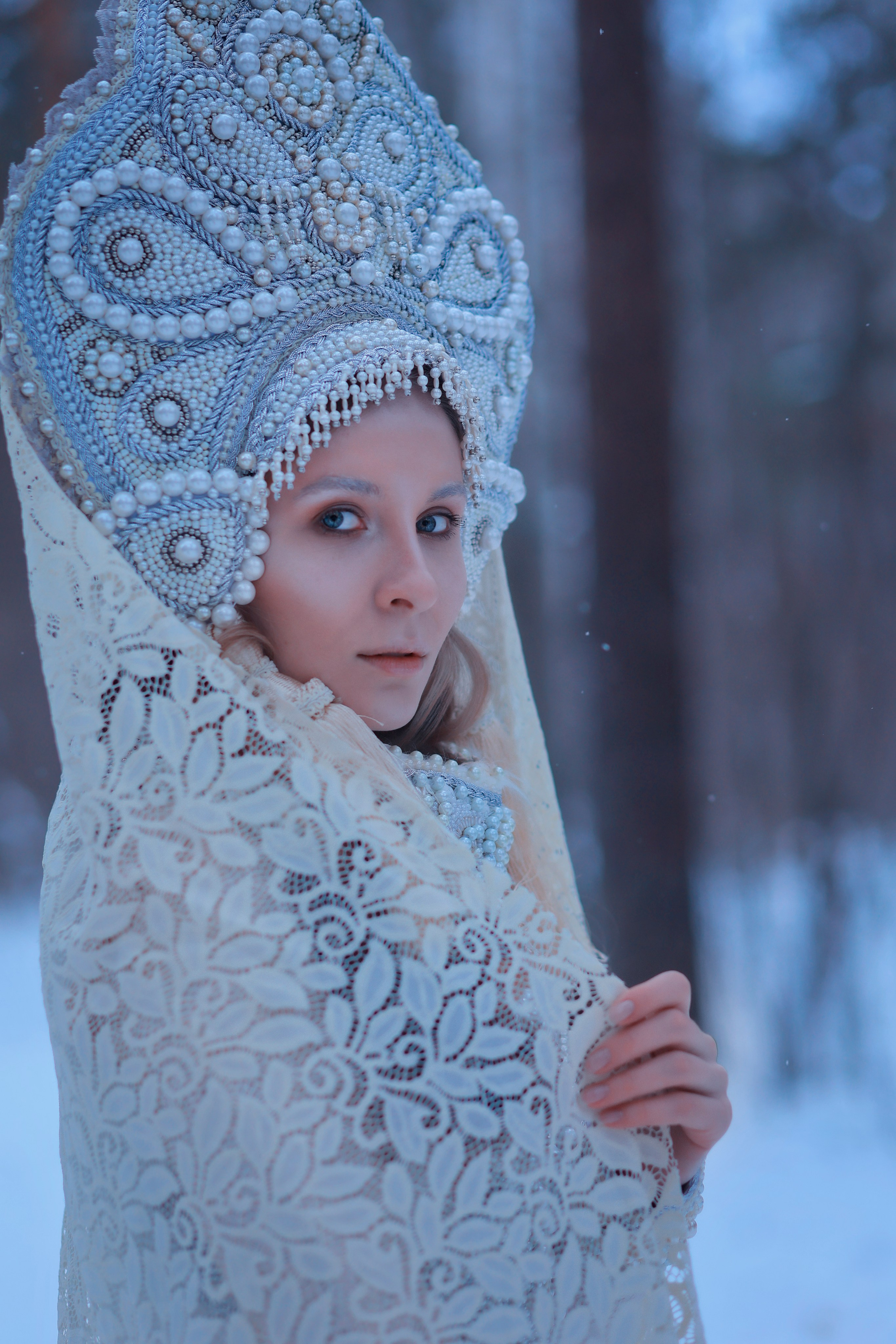 Снежная королева. Художественный фотограф в Екатеринбурге Брук Мария