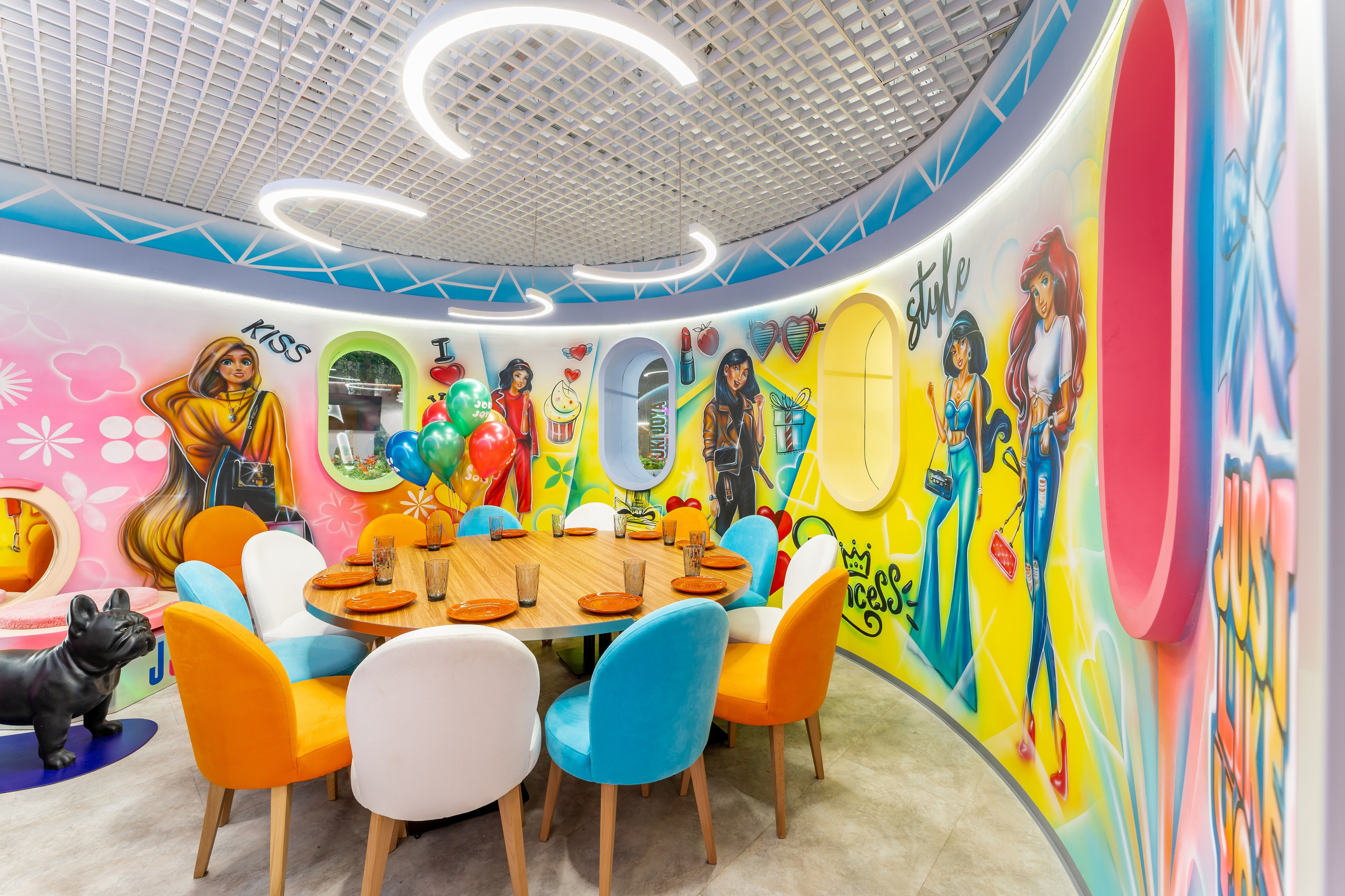 Парк развлечений Joki Joya Лефортово. Интерьерный фотограф Александра Солдатова