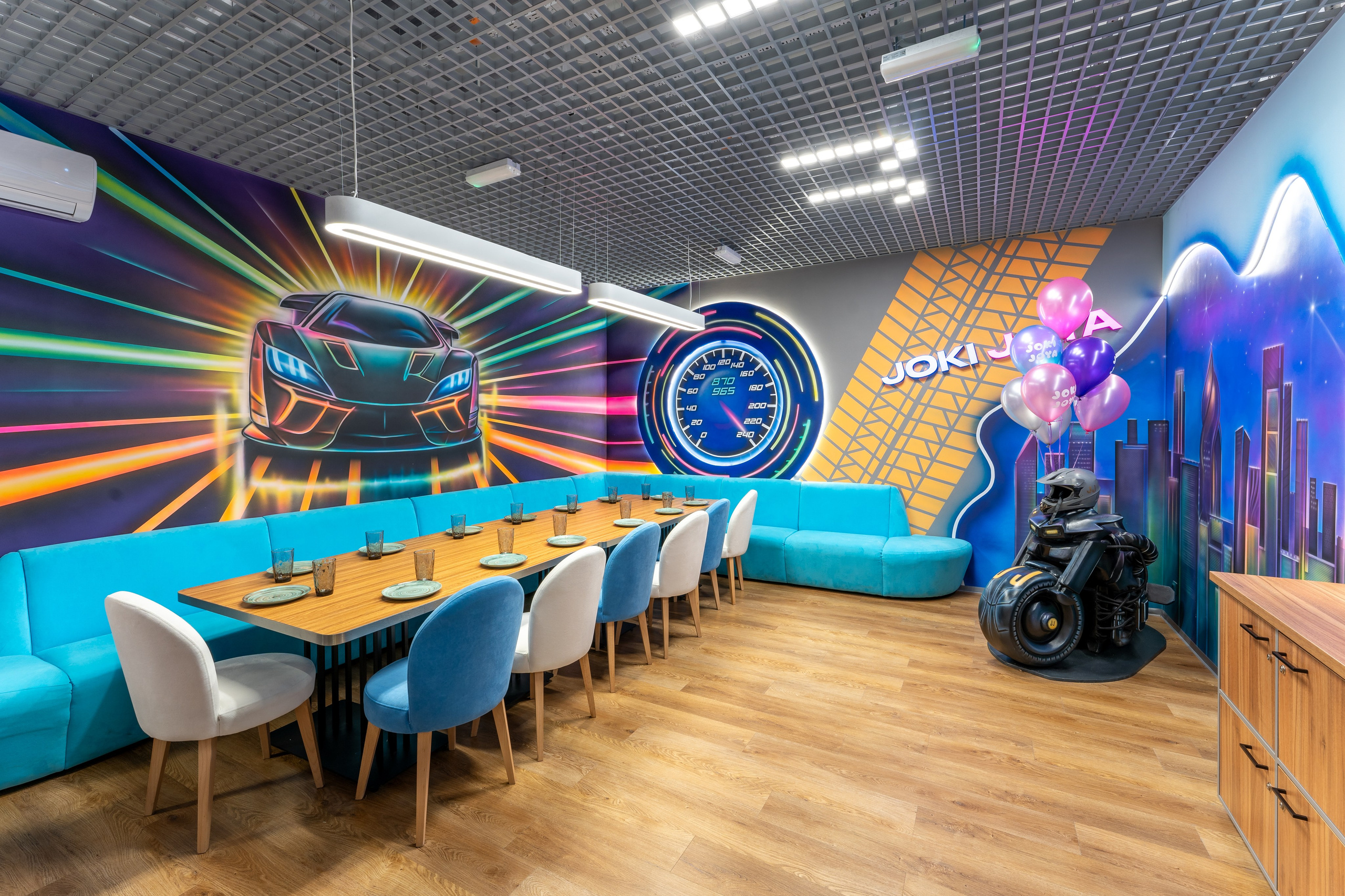 Парк развлечений Joki Joya Лефортово. Интерьерный фотограф Александра Солдатова