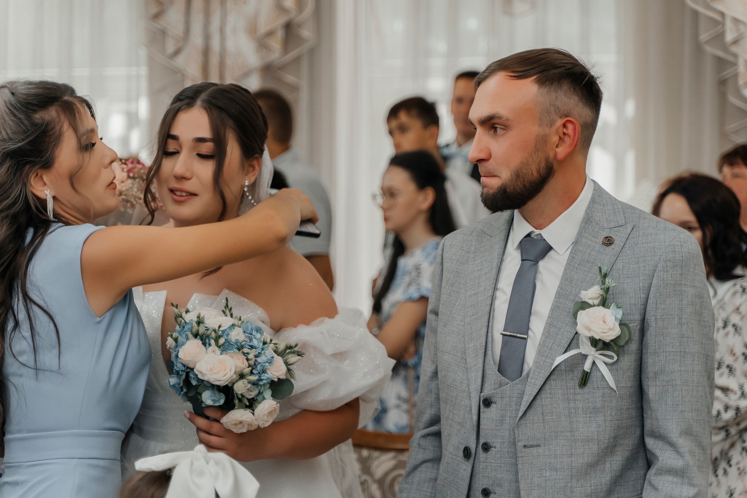 Свадебная фотосъёмка в ЗАГСЕ. Свадебный фотограф видеограф Чебоксары