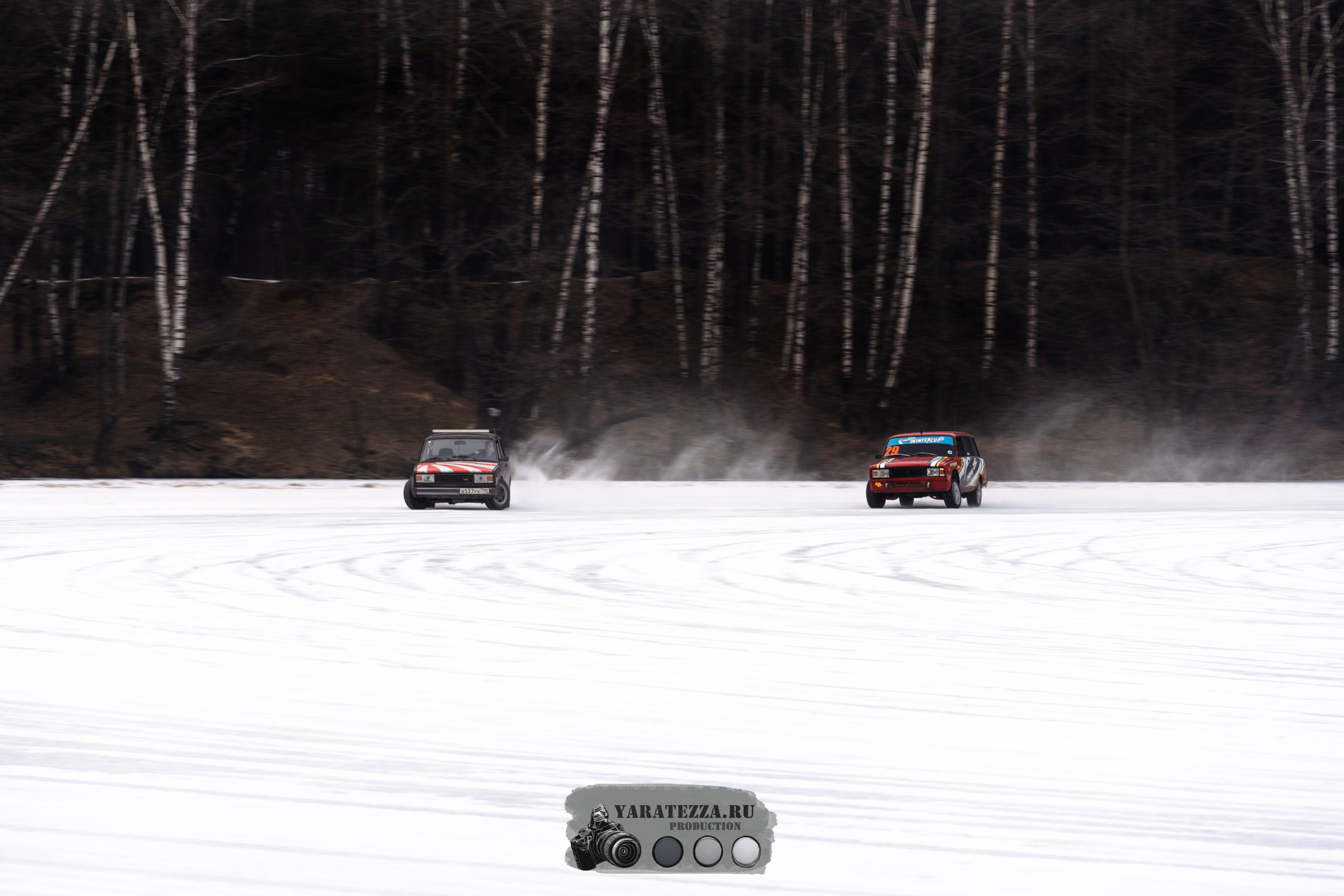 Тренировочный день на ледовой трассе. Yaratezza production