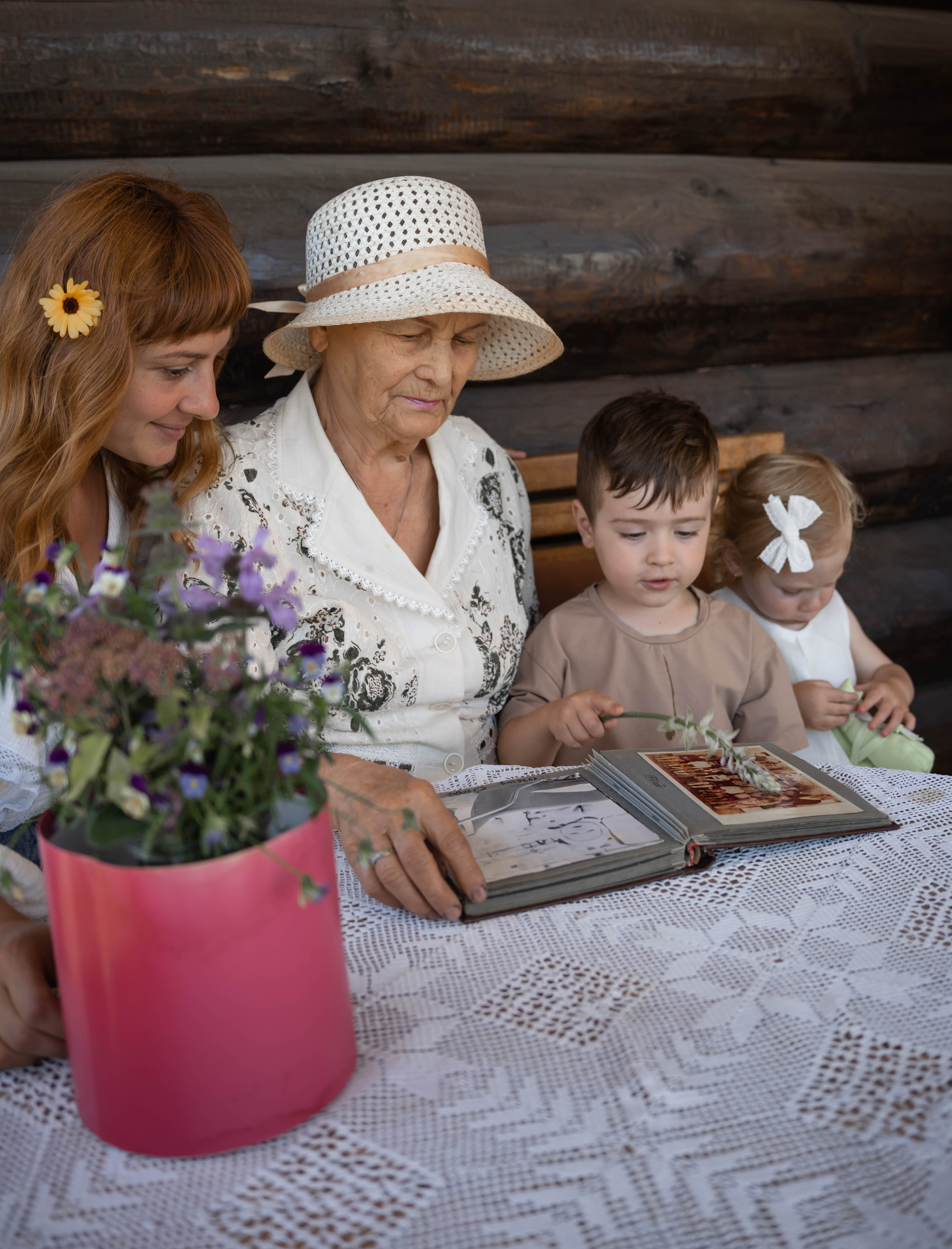 Каникулы у прабабушки. Портретный фотограф в Москве — Захарова Полина