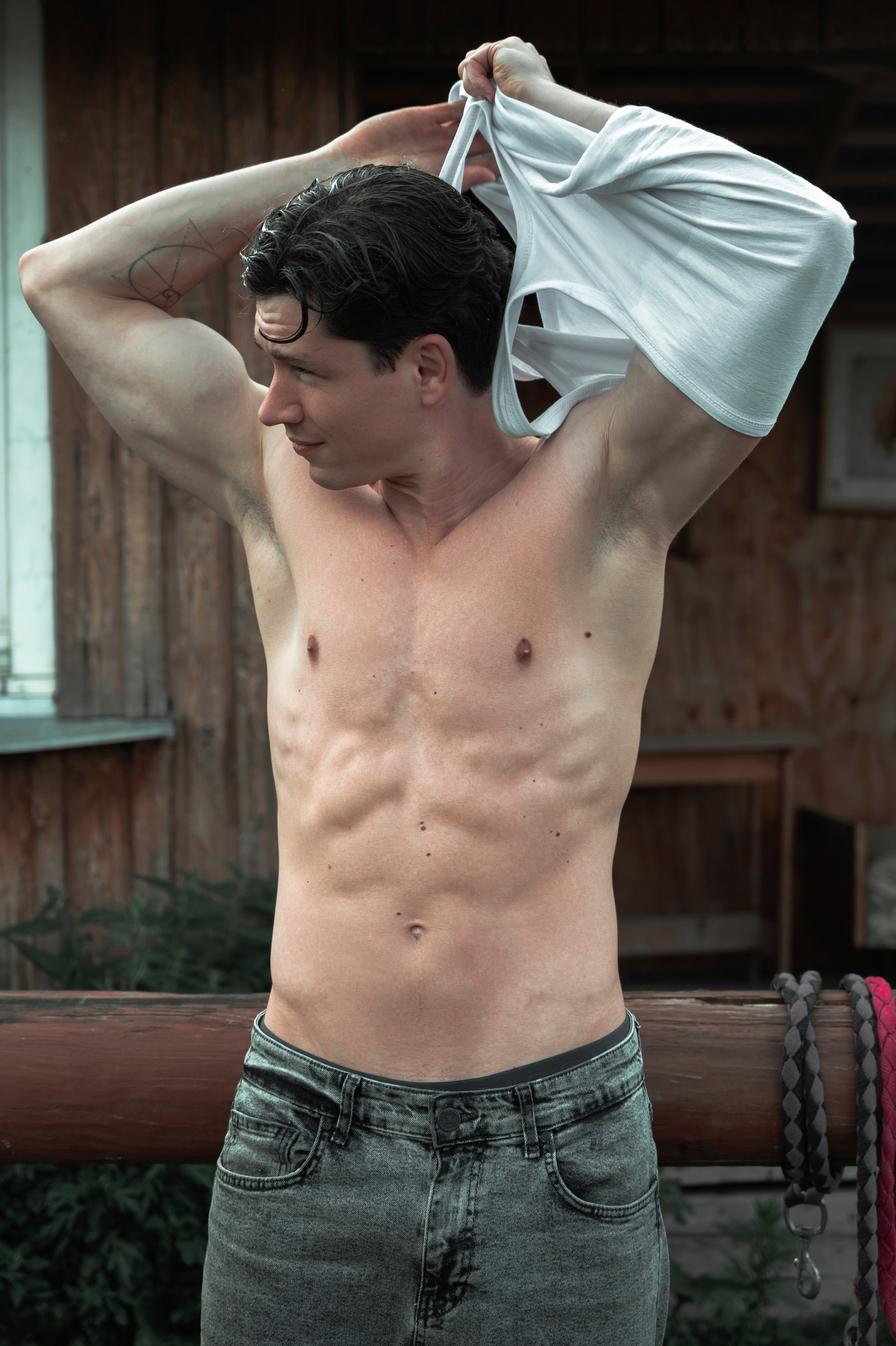 Студийная съемка для актёра Степана Константинова. Портретный фотограф в Москве Ковалева Валентина