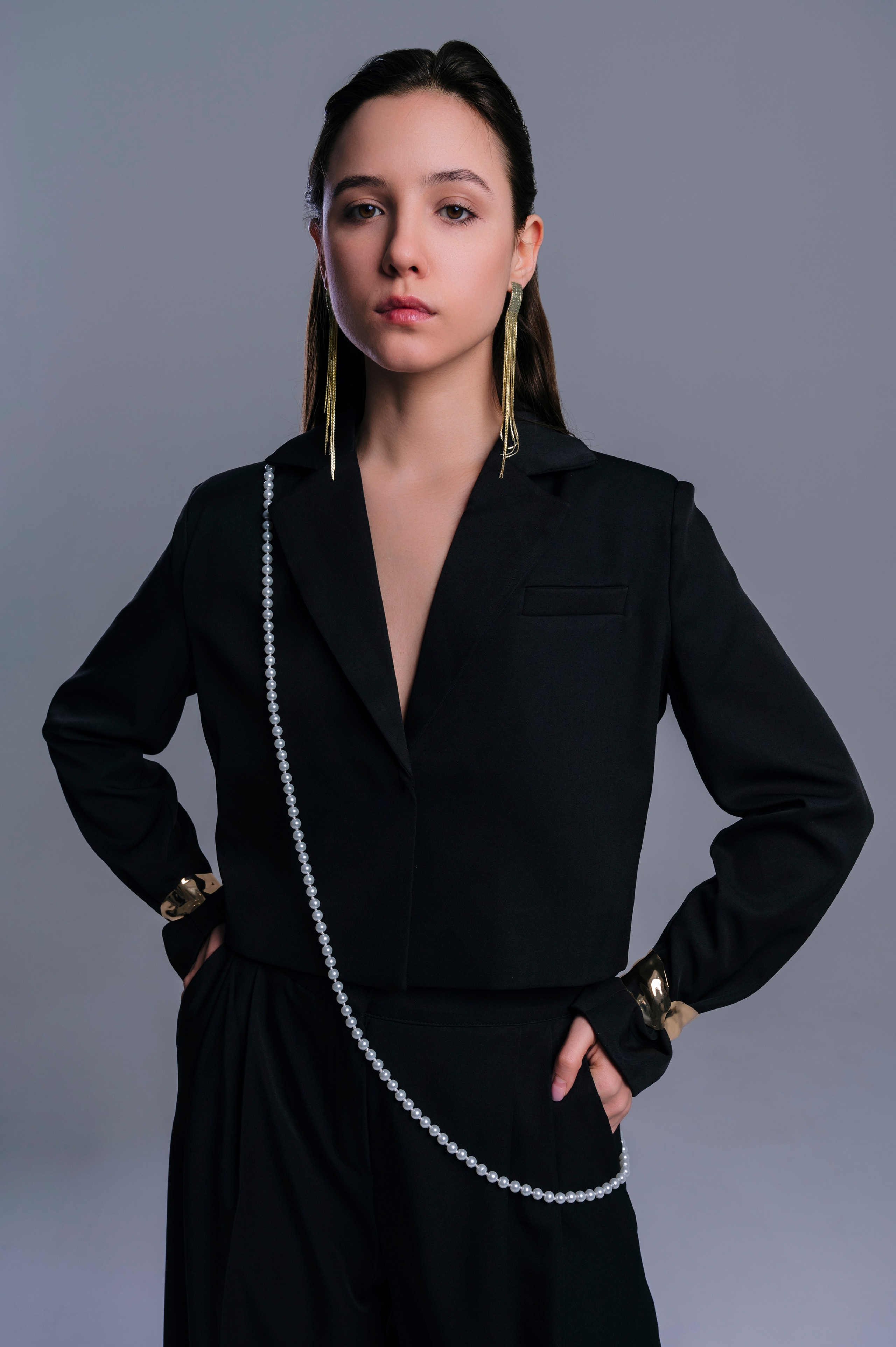 Студийная съемка для актрисы Анастасии Черенковой. Портретный фотограф в Москве Ковалева Валентина