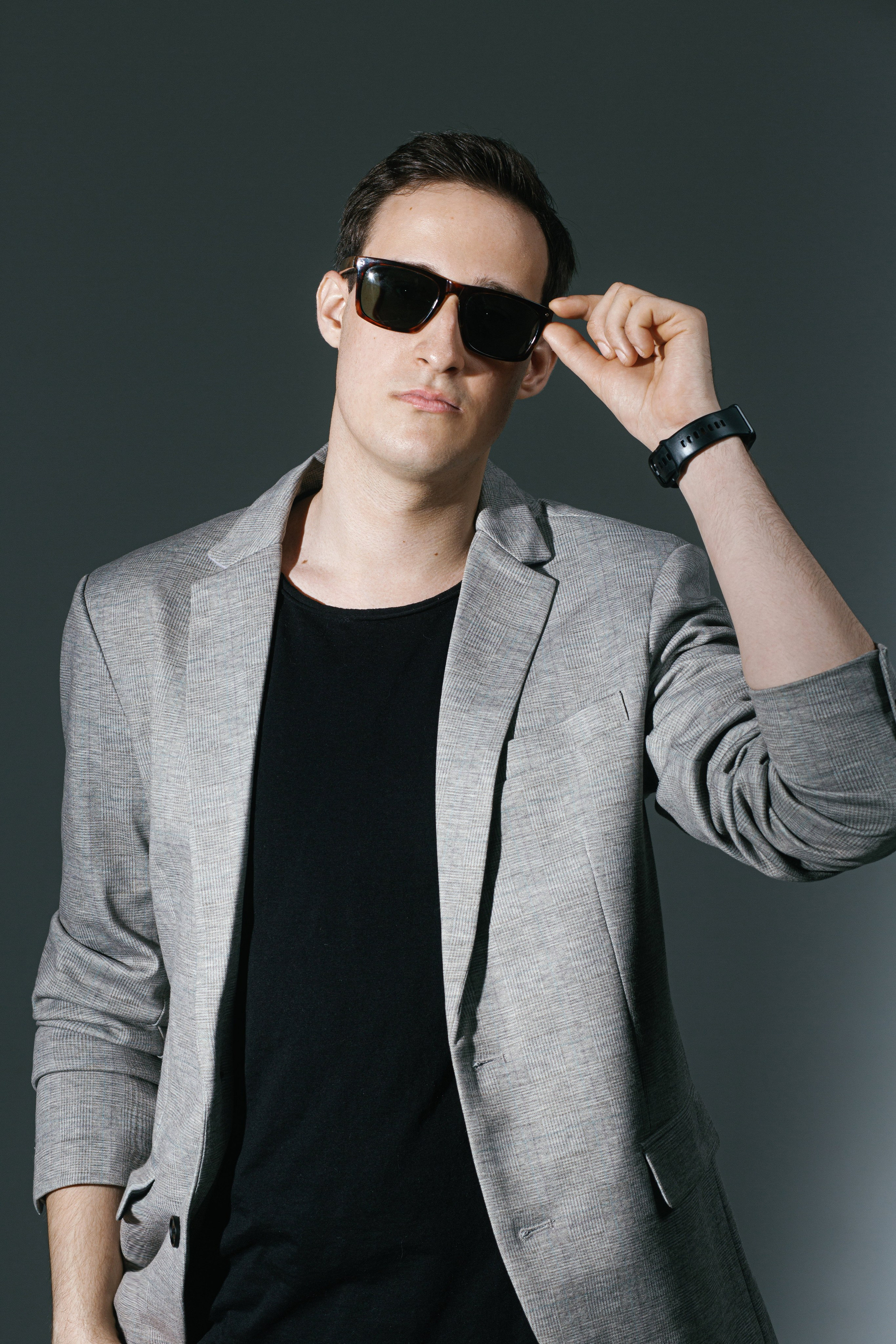 Мужская портретная съёмка в студии в городе Ростове