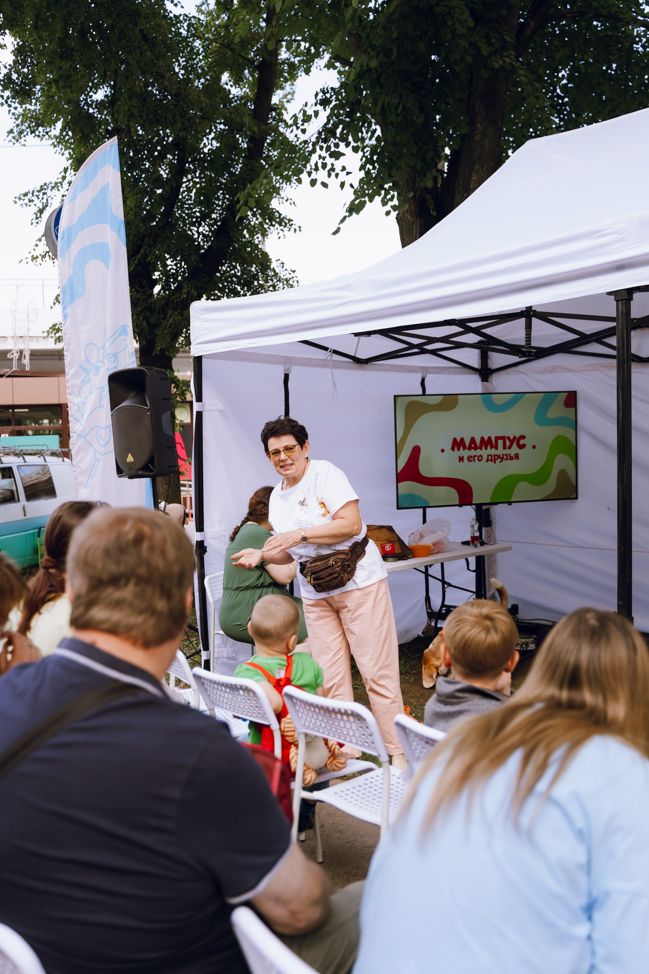 Площадка фестиваля «Мампус и его друзья» в Лесопарке 2025. Фотограф Надежда Погребняк | Рязань | Москва