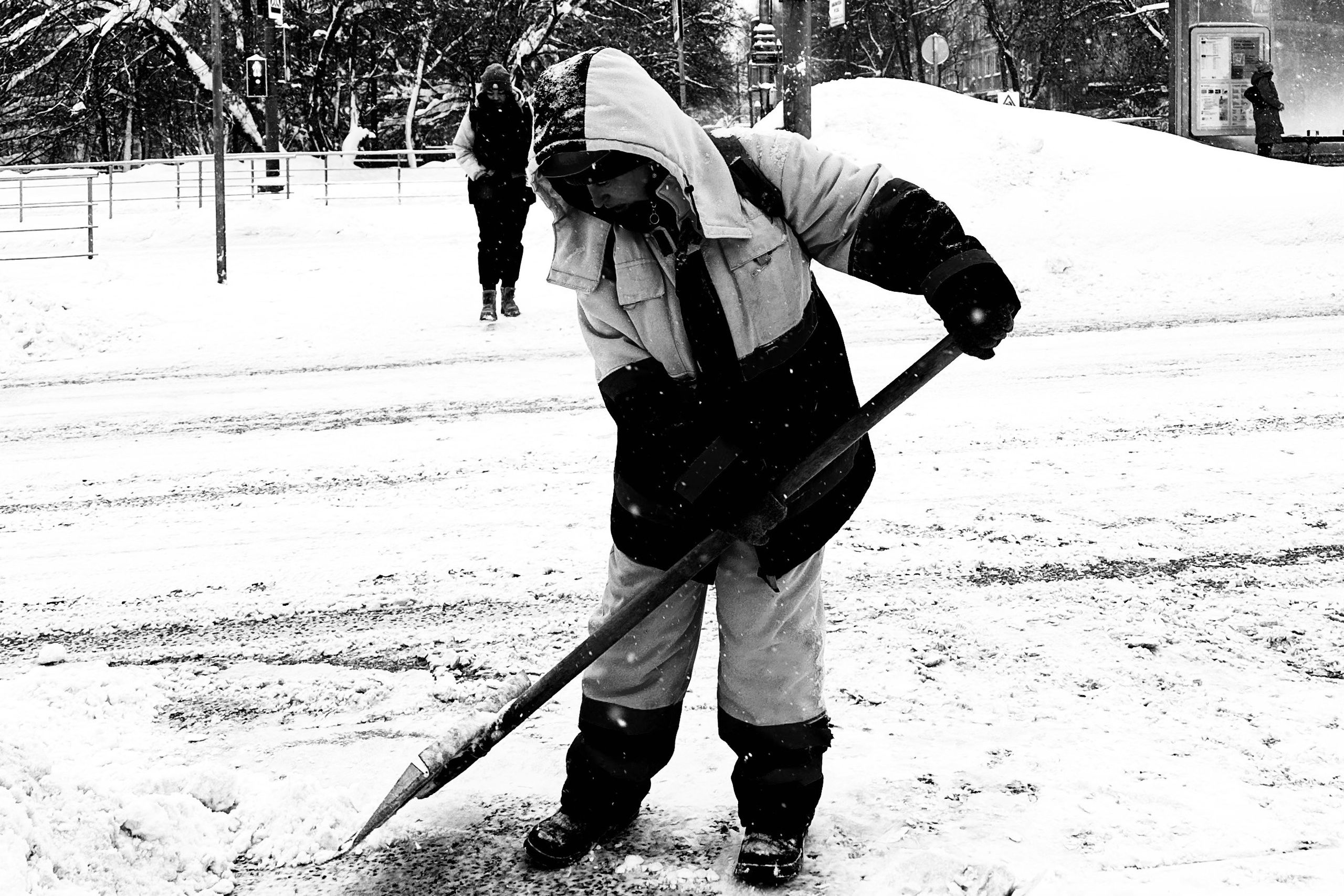 Чёрно-белая зима 25-26. Фотосессии и репортаж — Фотограф в Москве — Рина Серёгина
