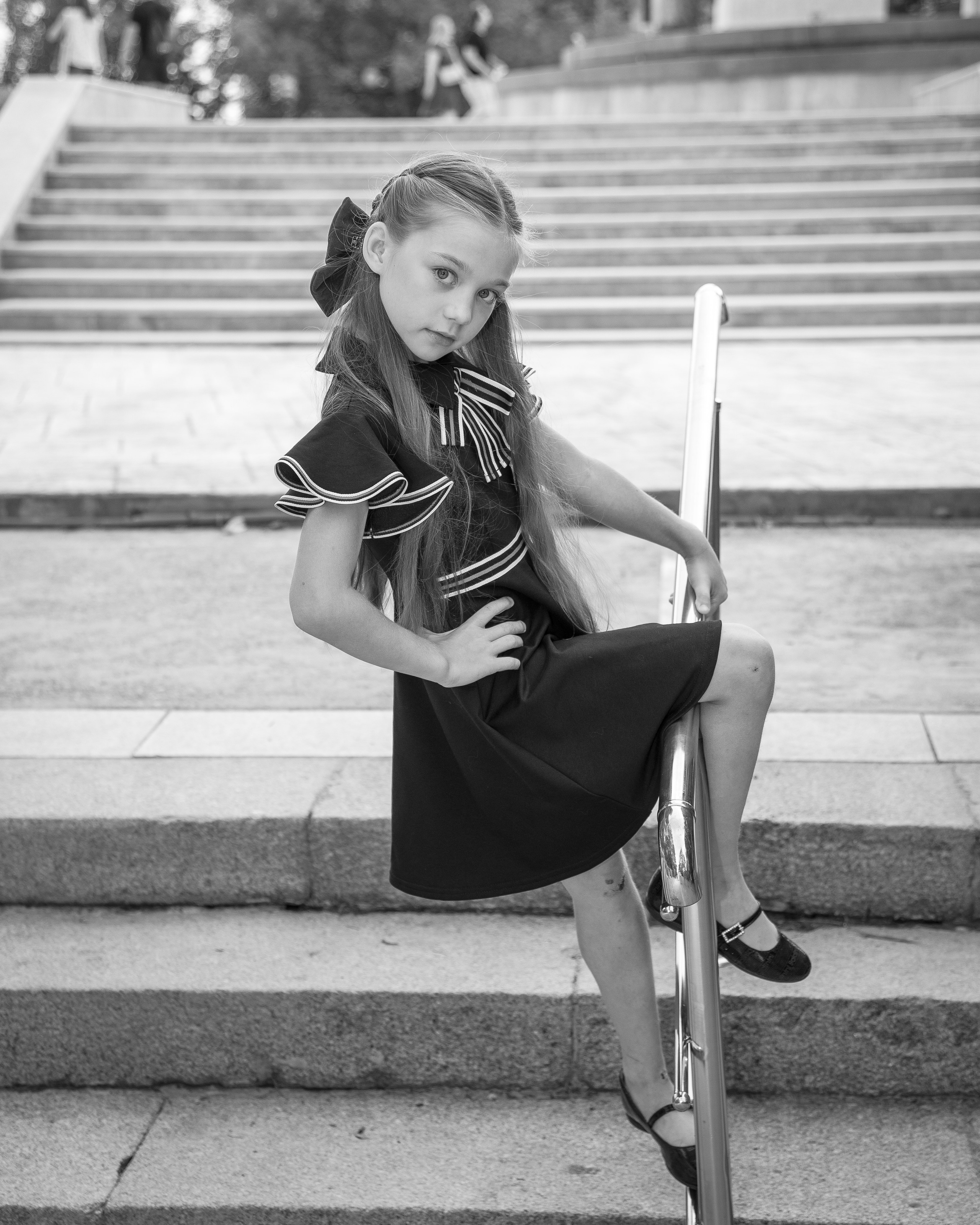 Фотопрогулка_Оливия_1сентября (цветокор). Детский и семейный фотограф Краснодар / Сочи Сергеева Олеся