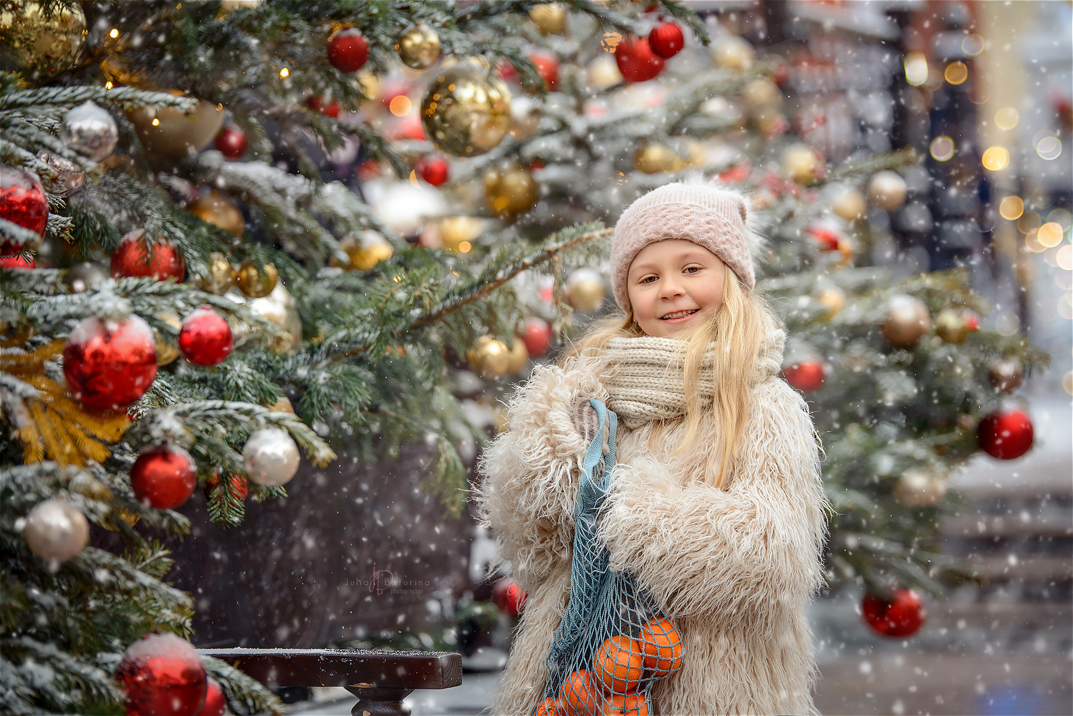 Новогодние приключения Катюши и Ариши. Портретный Фотограф в Москве Юлия Батурина
