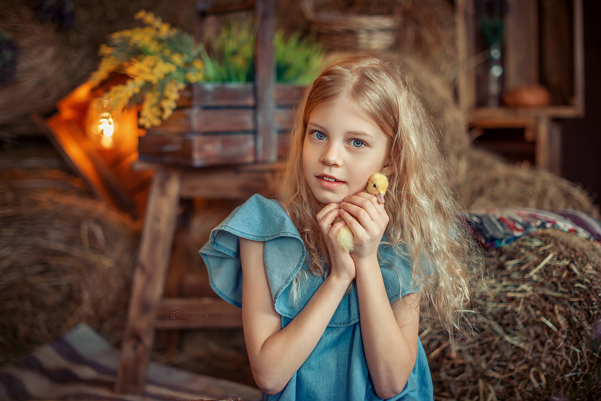 фотосессия с утятами