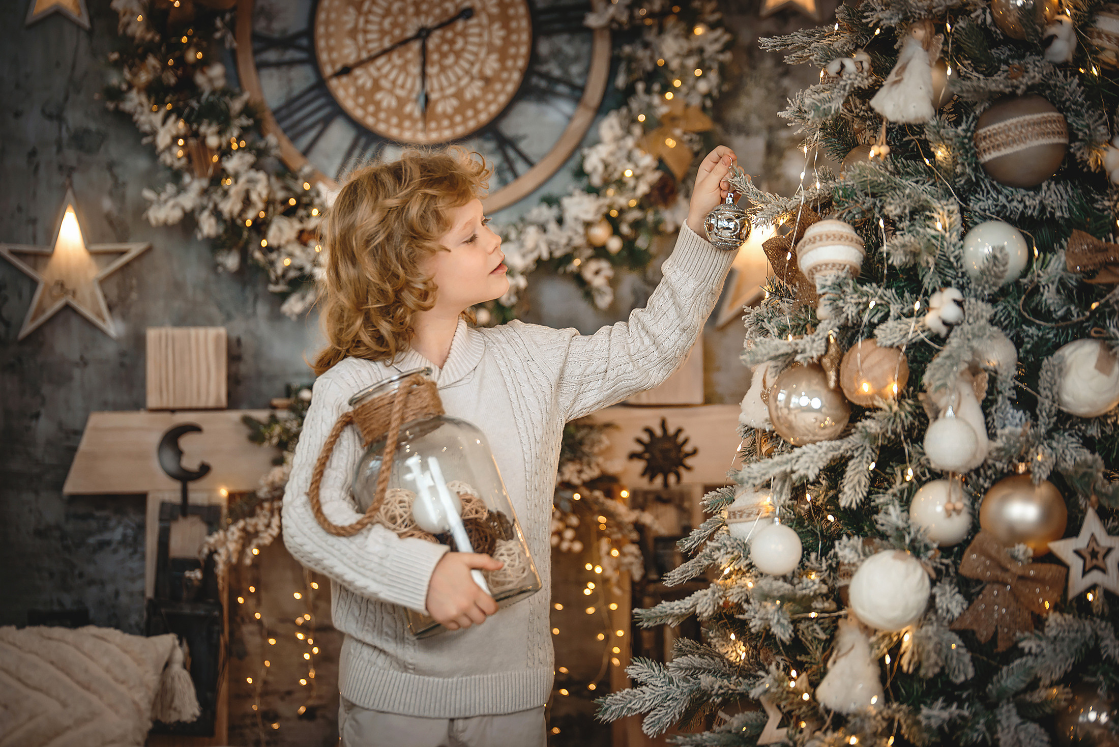 Сказочная фотосессия для детей в Новый год