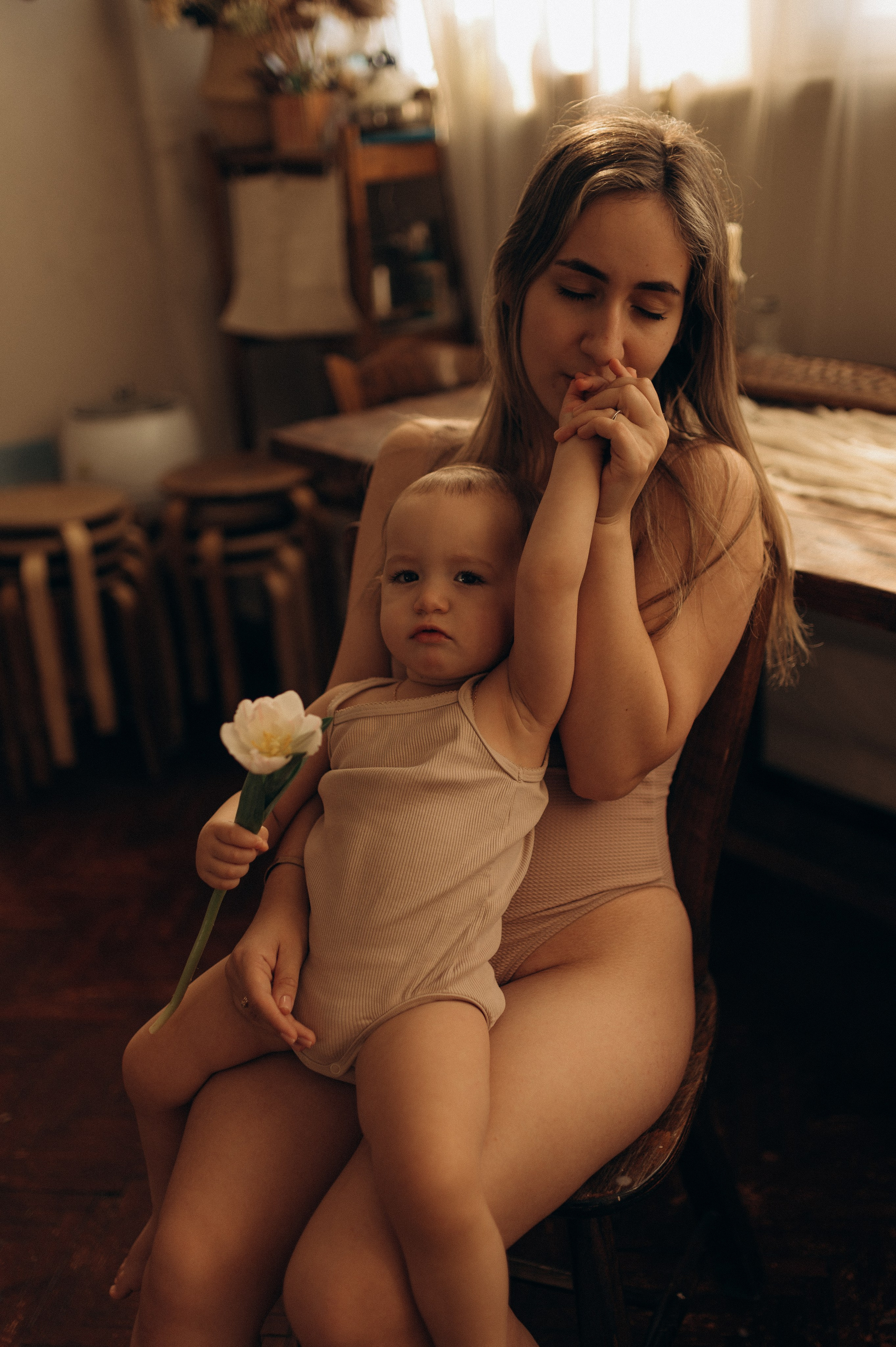 С мамой. Семейный фотограф Нагорнова Виктория