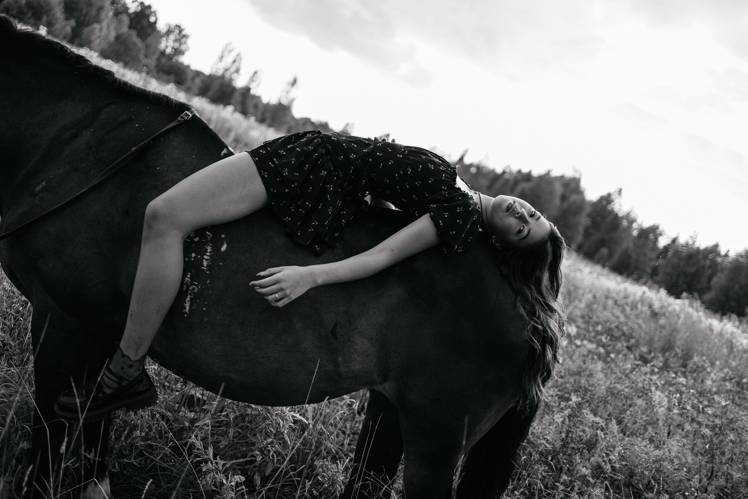 Даша/конюшня. Фотограф в Выборге и Санкт-Петербурге Маша Гуляева