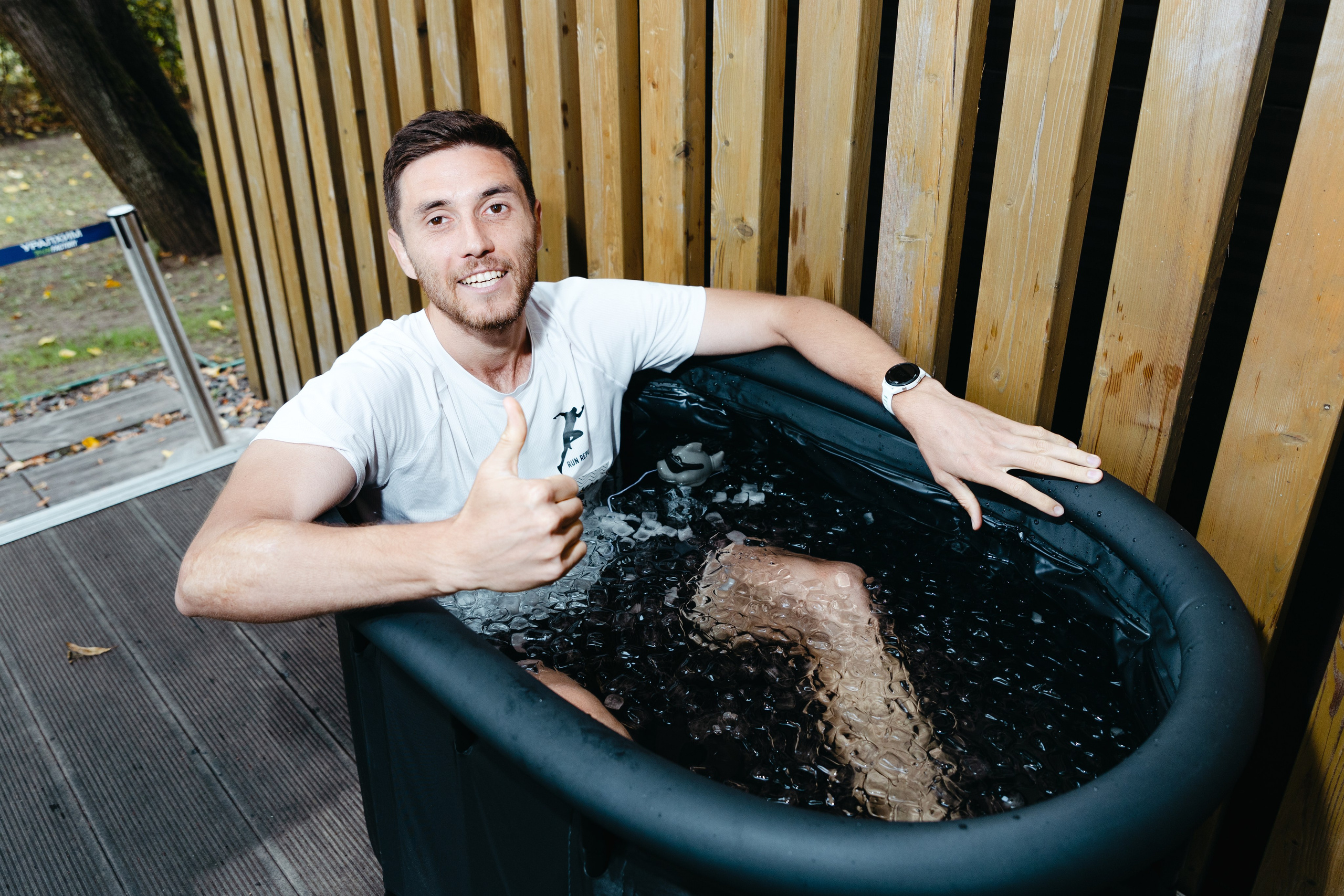 УRF на Московском Марафоне. Фотограф Иван Косарев