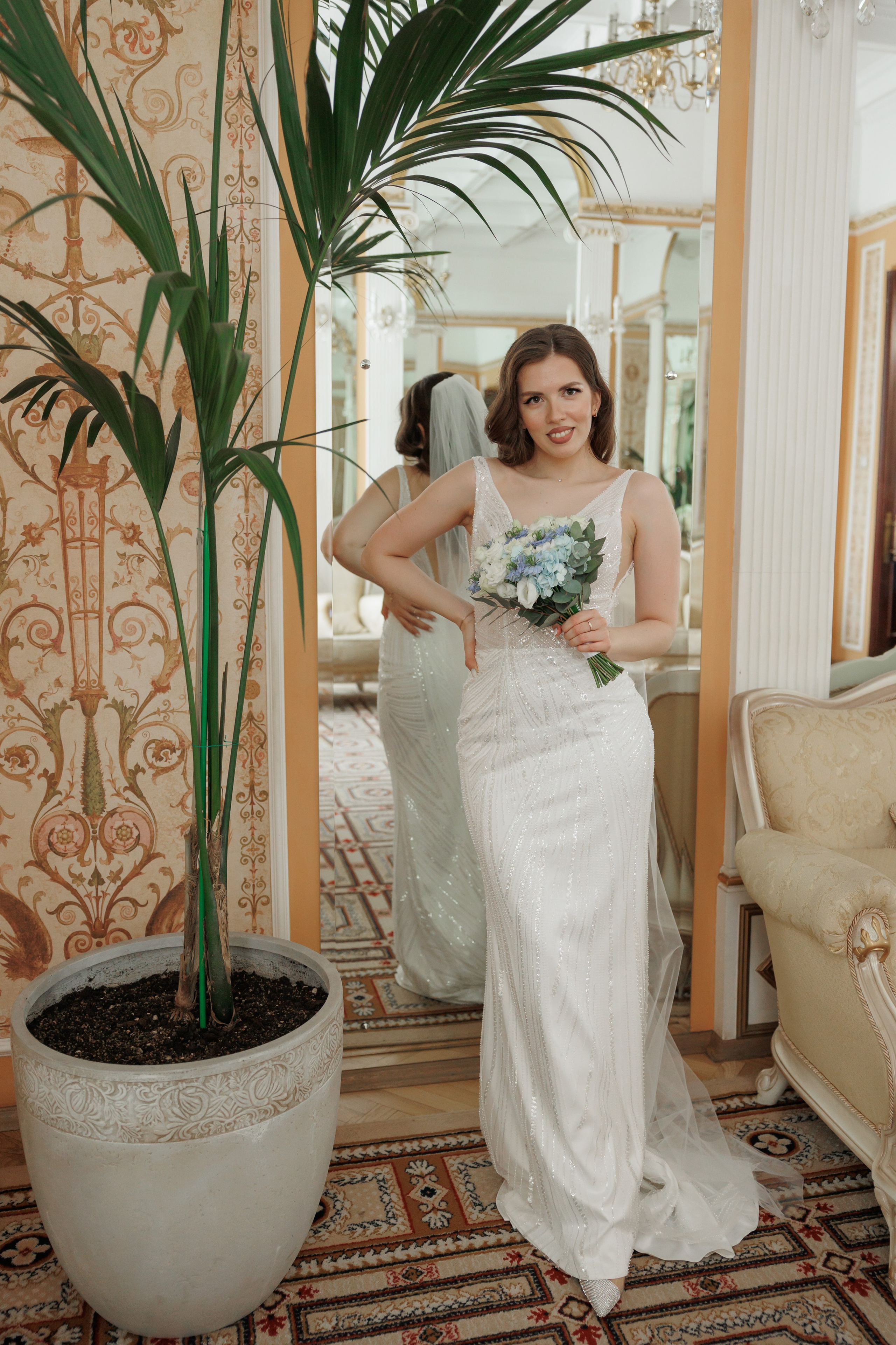 Даша и Дима, Грибоедовский ЗАГС. Свадебный и репортажный фотограф (Москва, Королев и другие)