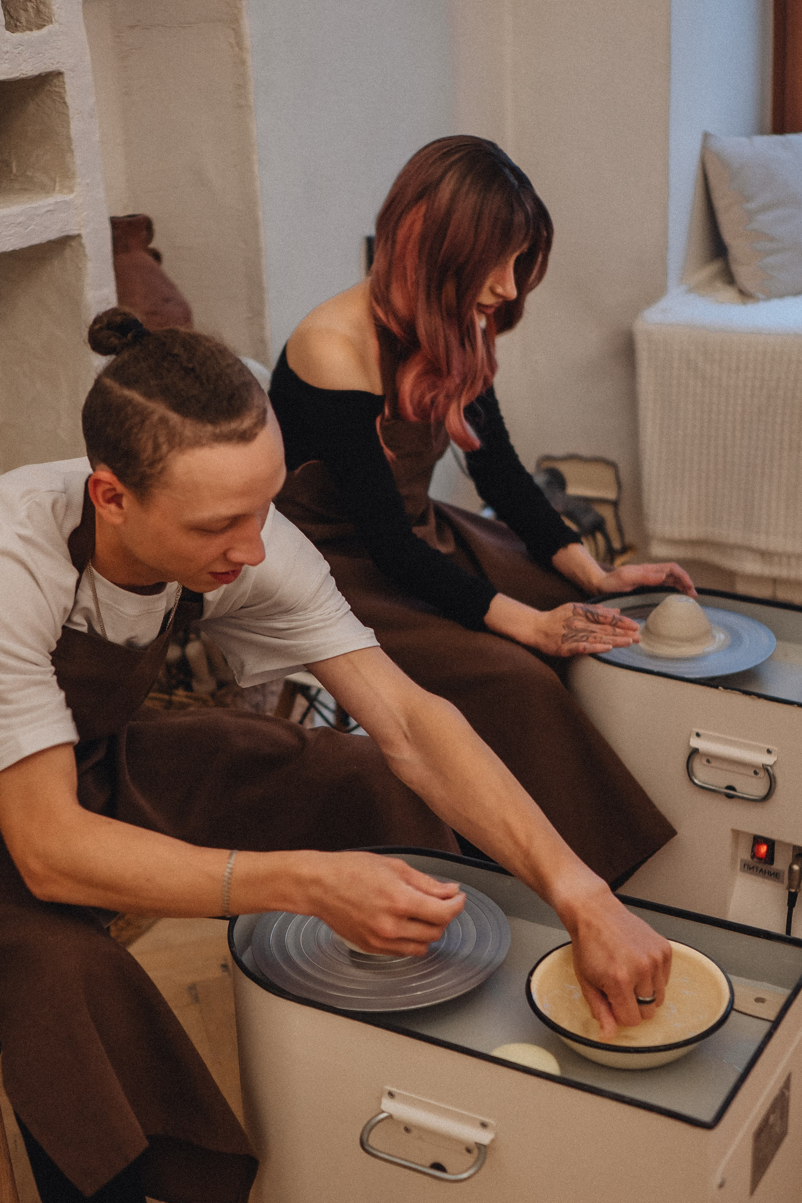 СВИДАНИЕ В ГОНЧАРНОЙ МАСТЕРСКОЙ. Профессиональный фотограф, Санкт-Петербург — Виктория Богомолова