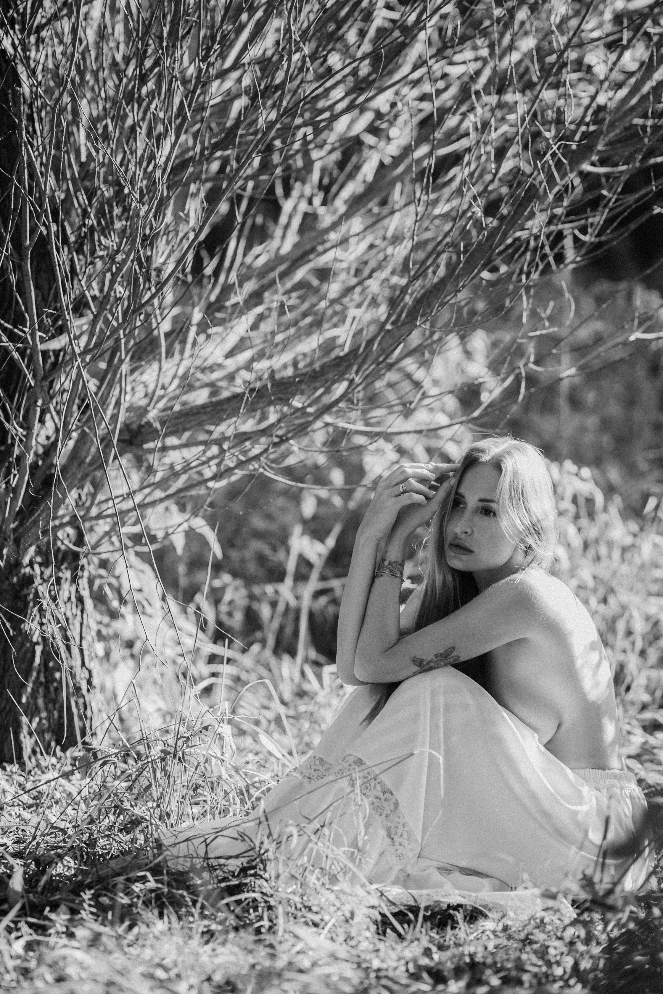 Улица & природа. Модель Москва каталожная и творческая съемка Anna Antlers