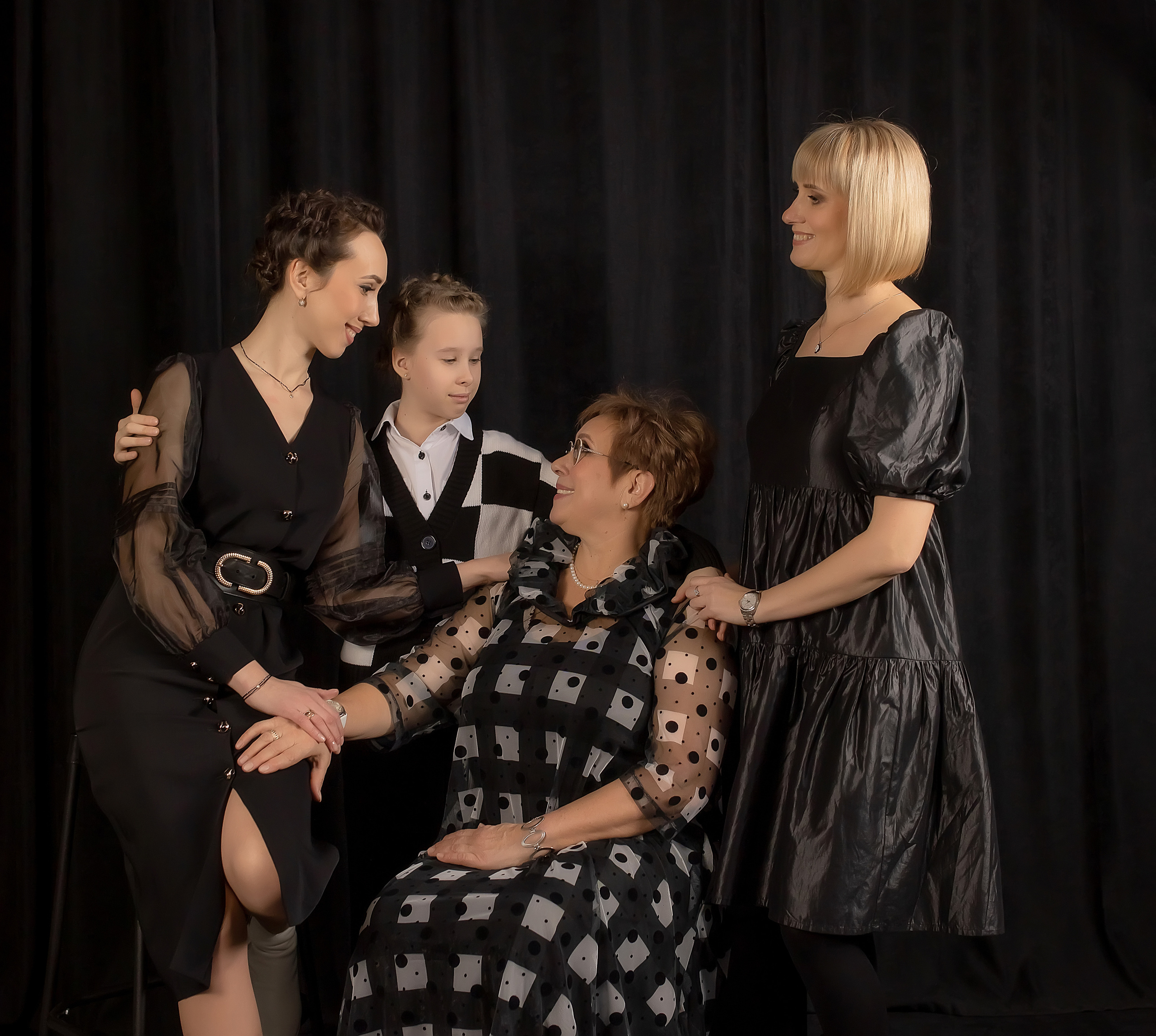 Семейные съёмки. Семейный портретный фотограф Рита Одинокова