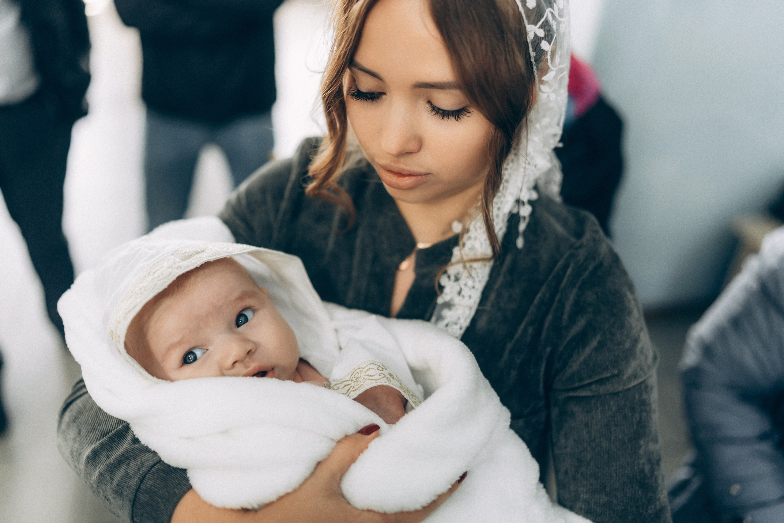 Крещения в Храме Рождества Христова. Свадебный и репортажный фотограф в Воронеже Роман Янко