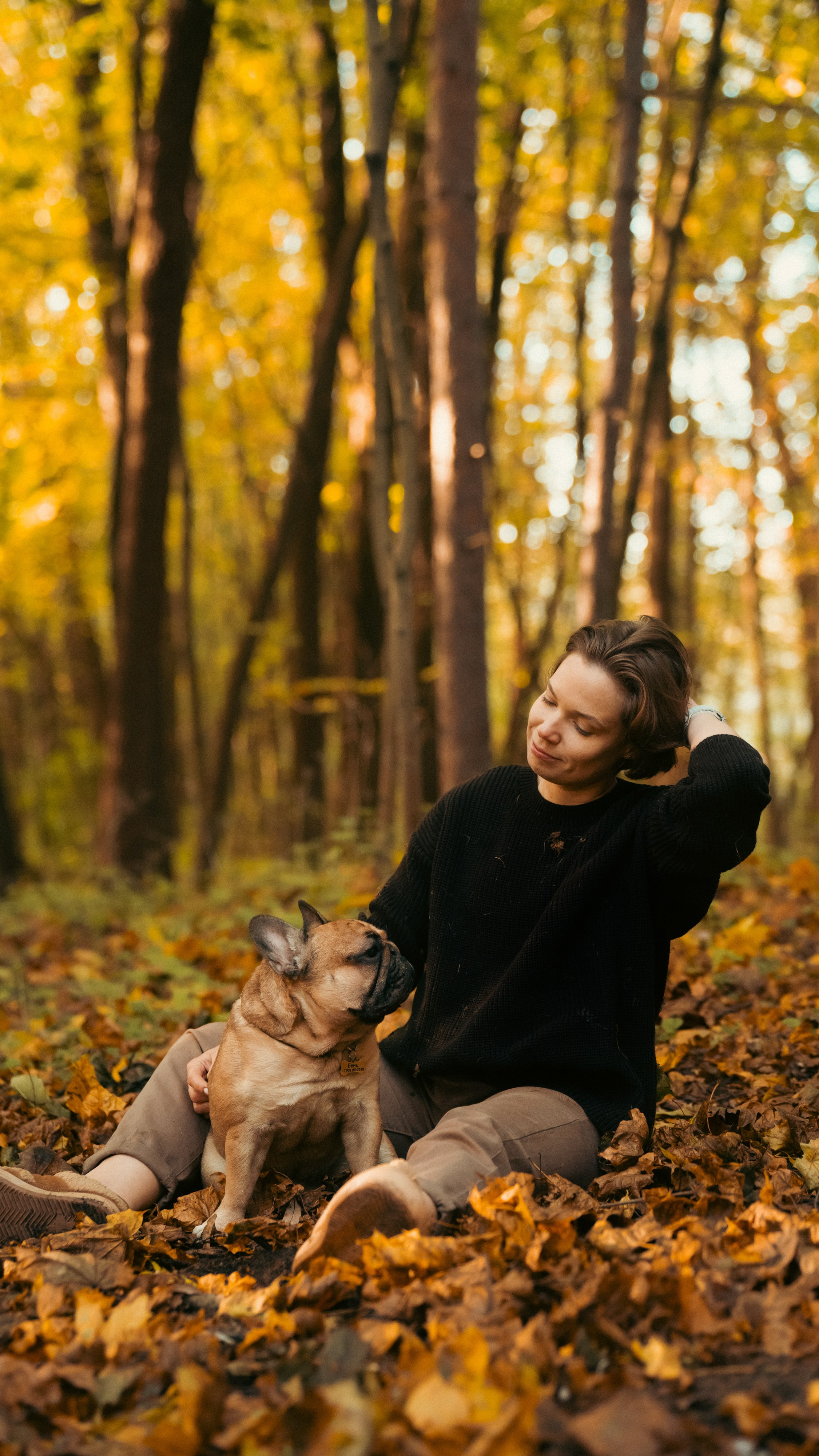 Анастасия и Бенц. Фотограф анималист в Москве и Санкт-Петербурге Свиридова Анна