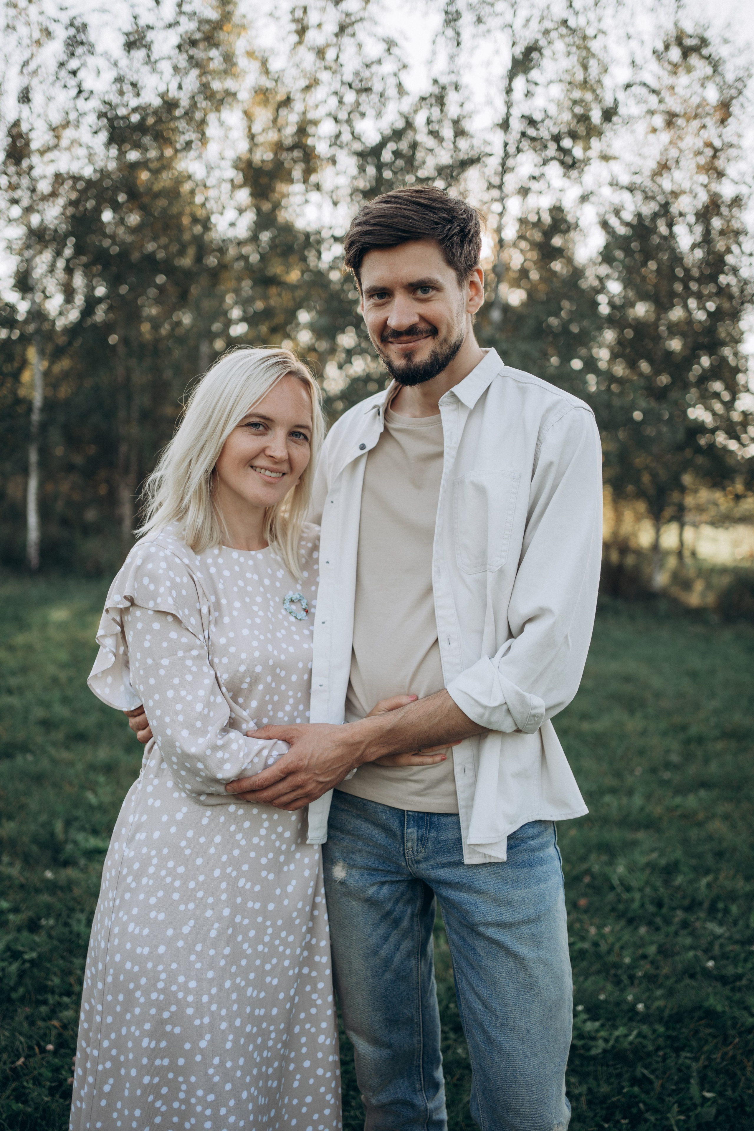 Прогулка в парке. Фотограф новорожденных и малышей до года в Москве Анастасия Соколова